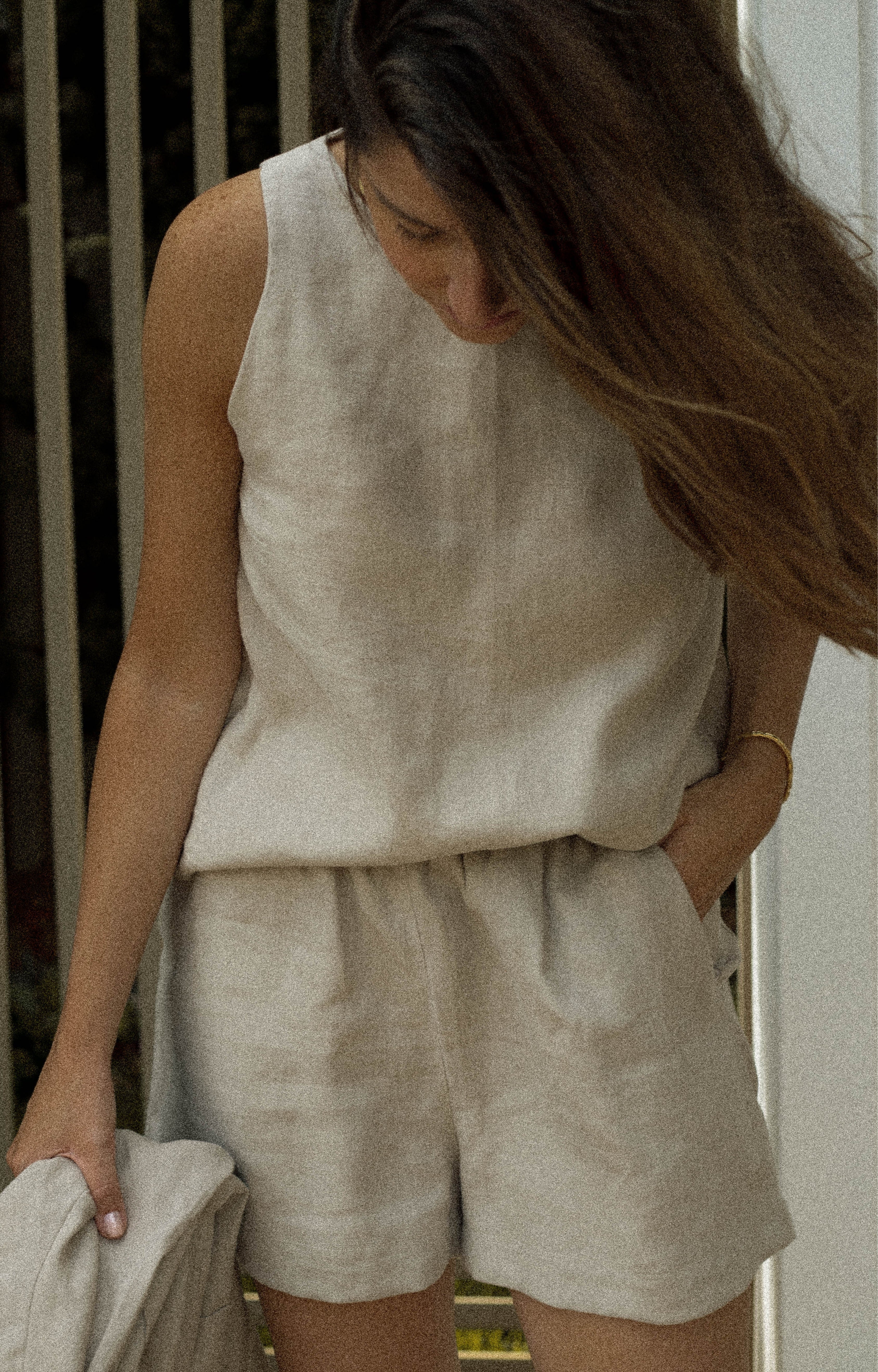 Bermuda Dora Linho Puro