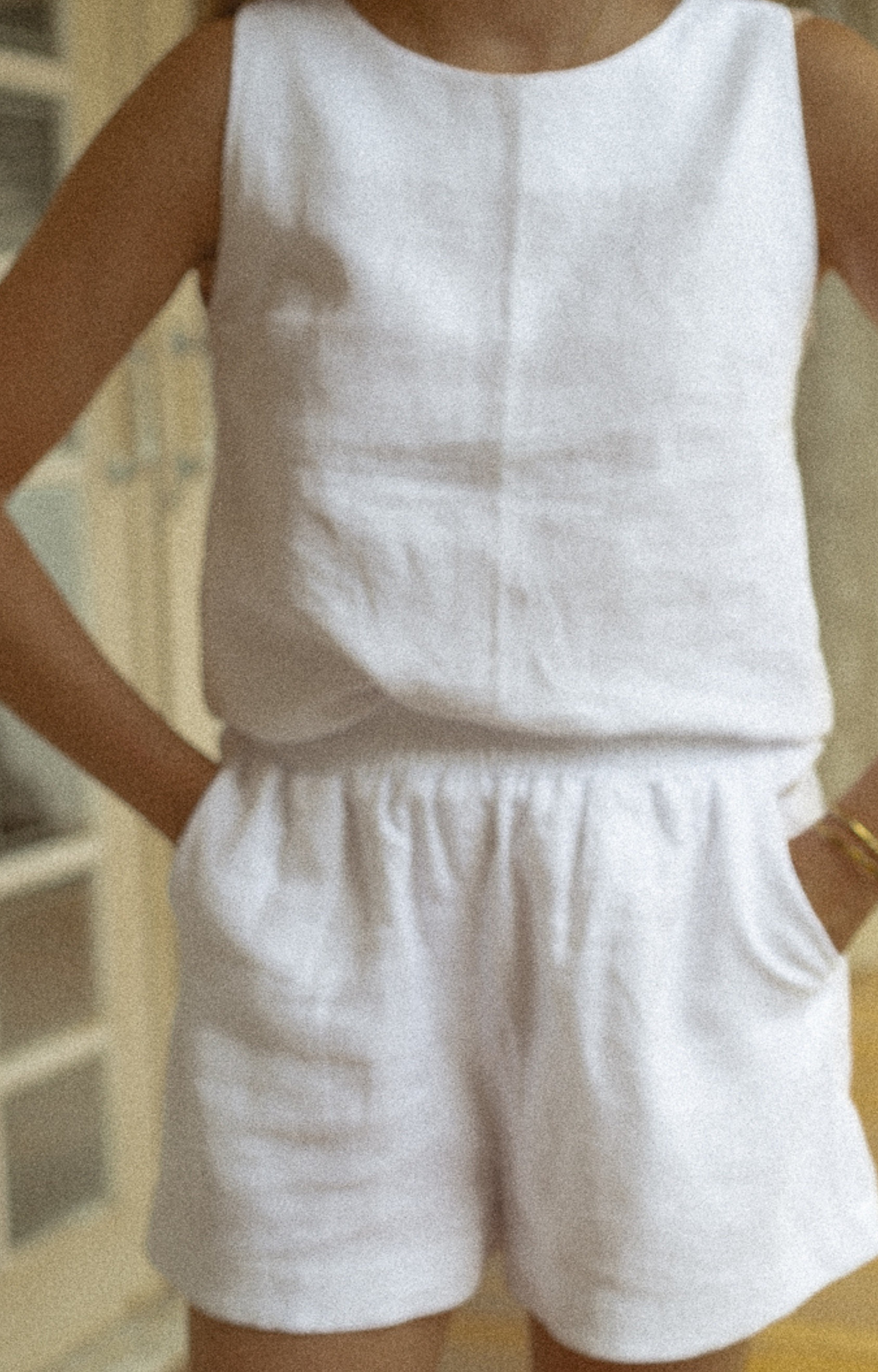 Conjunto Flora Linho Puro · 2 peças