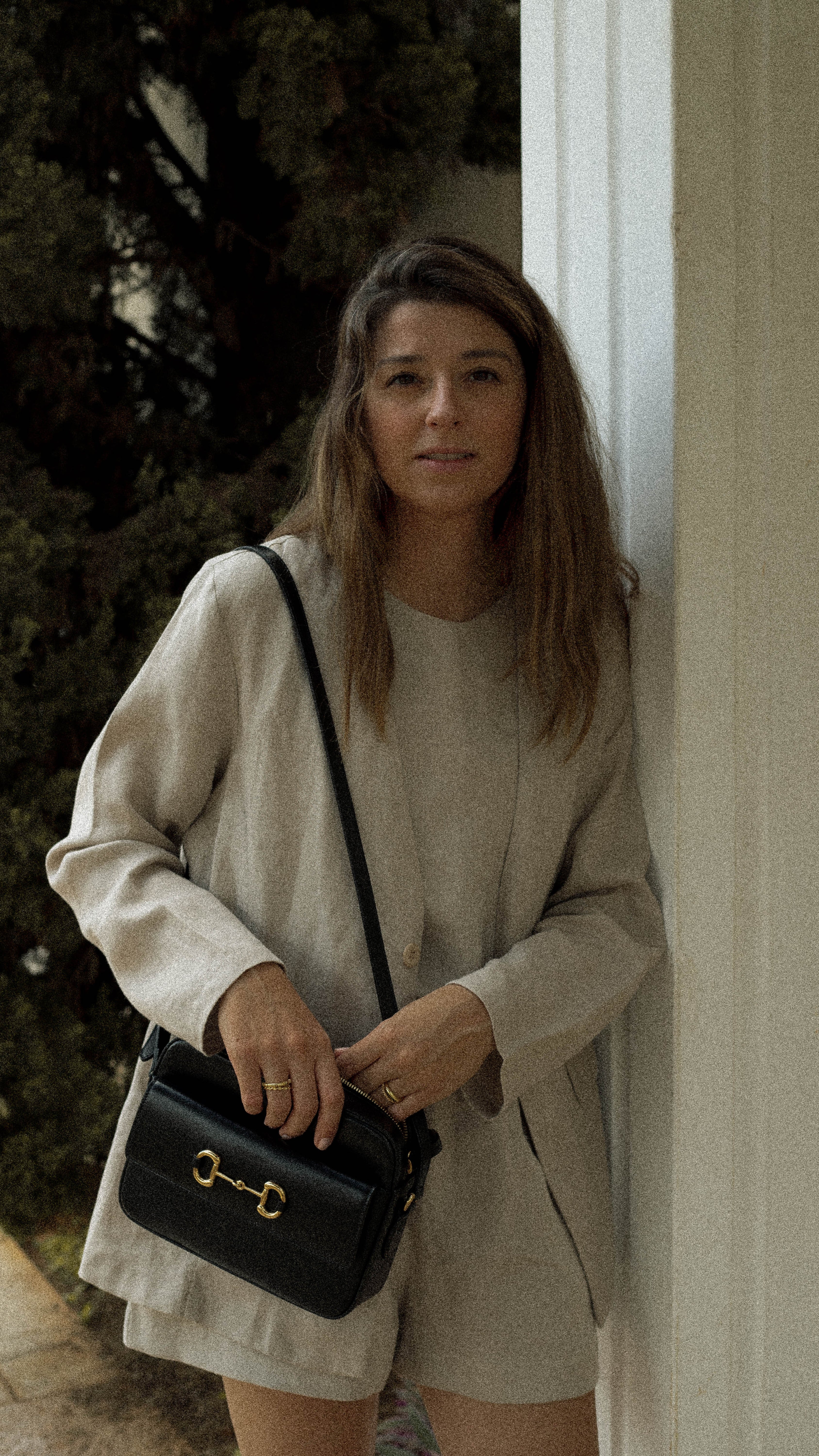 Set Olívia 100% Linho Cru - 3 Peças