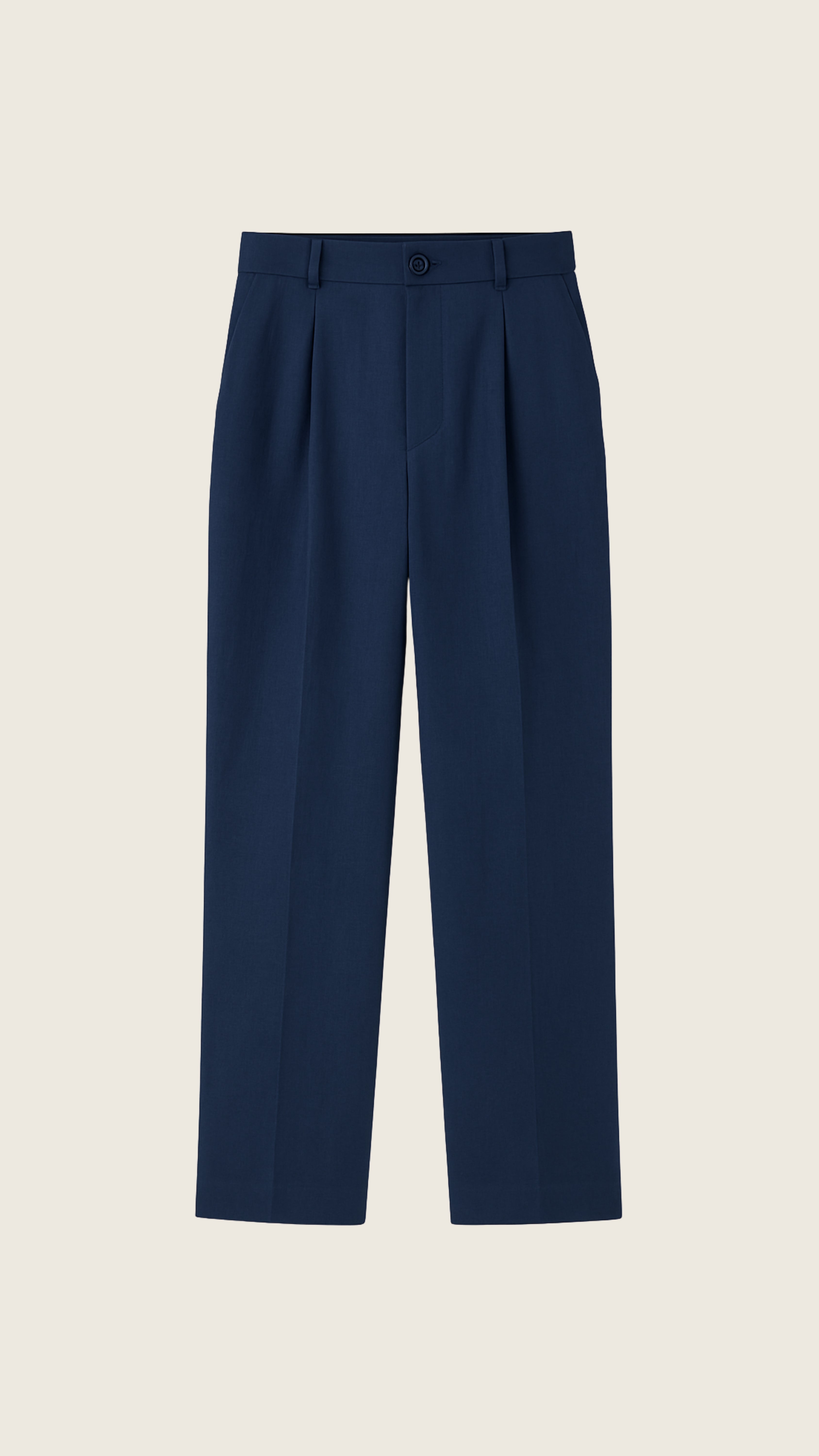 Calça Alfaiataria Feminina Iris de Linho Puro · Cintura Alta | Baddu