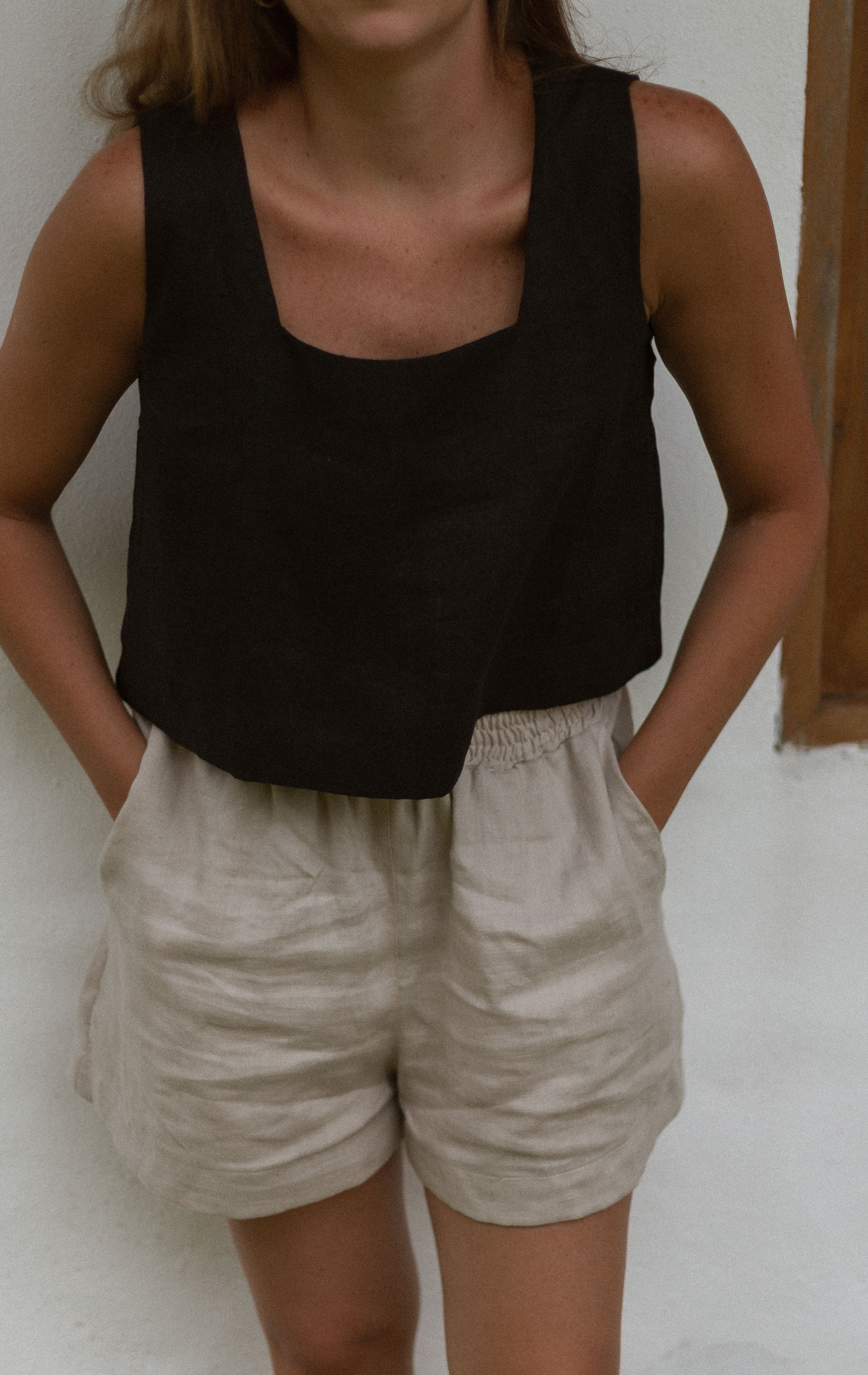 Bermuda Dora Linho Puro