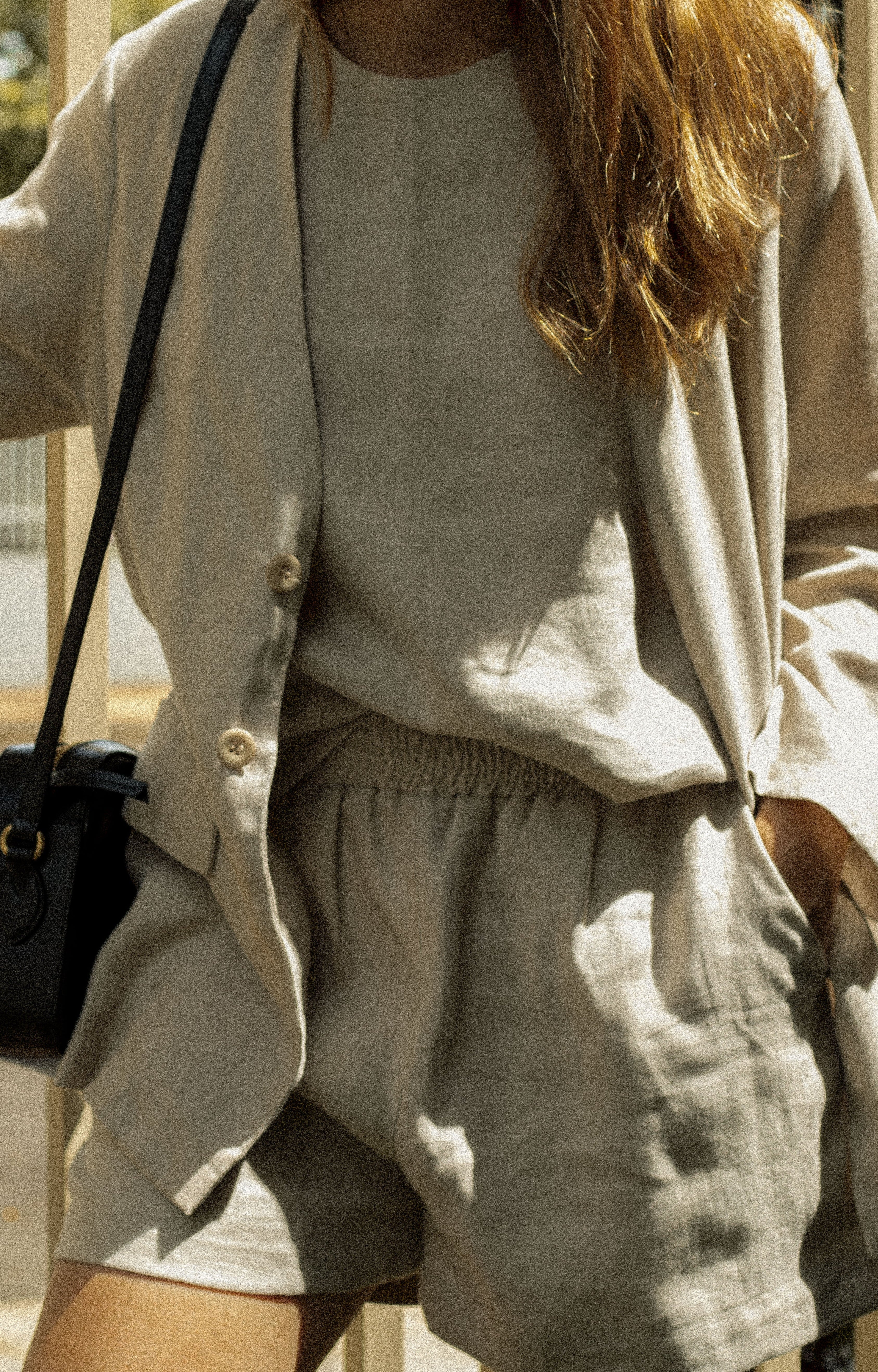 Conjunto Olívia Linho Puro · 3 peças