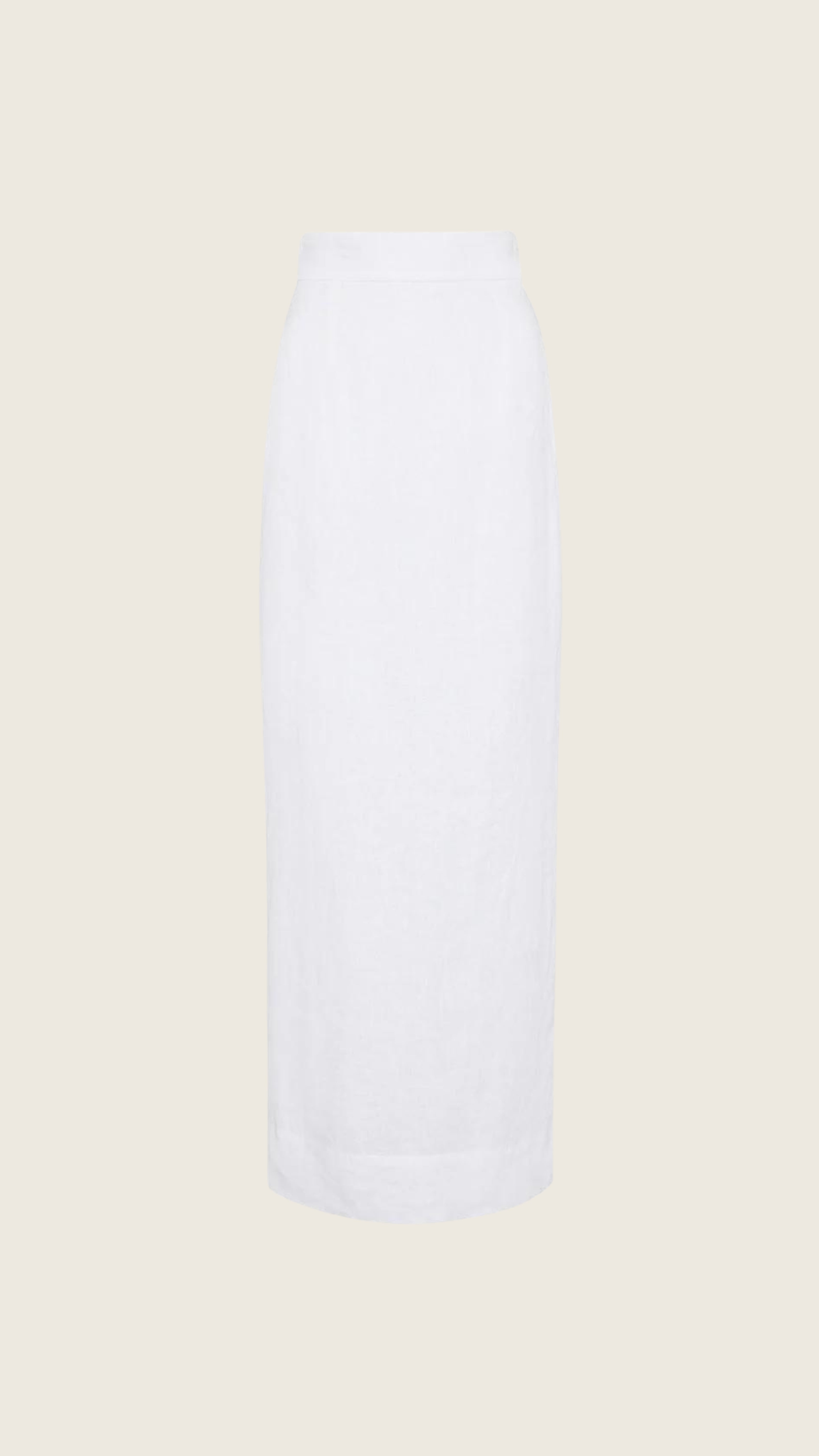 Saia Midi Sarah Linho Puro