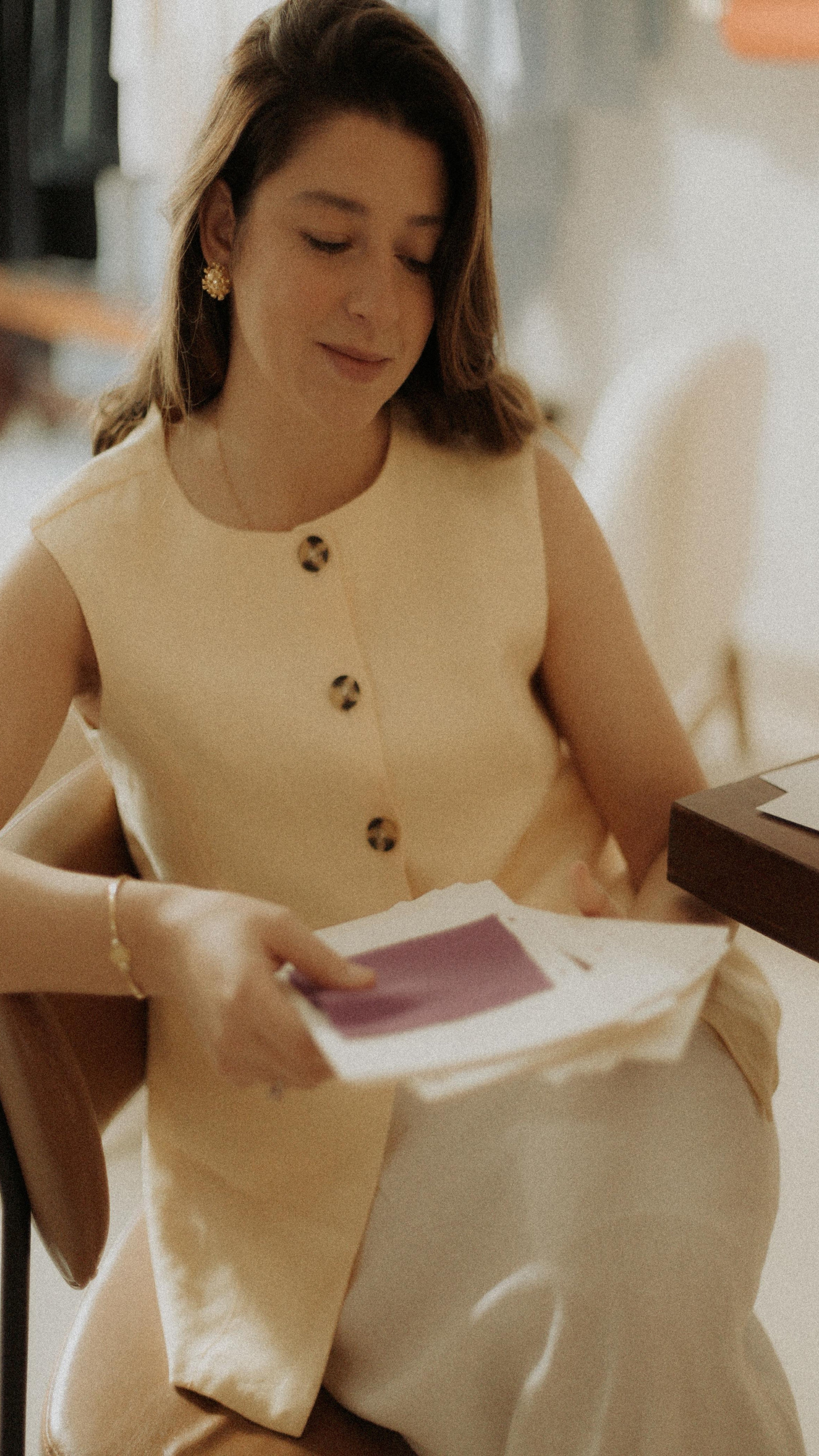 Colete Feminino Dora de Linho Puro · Versátil para Trabalho | Baddu