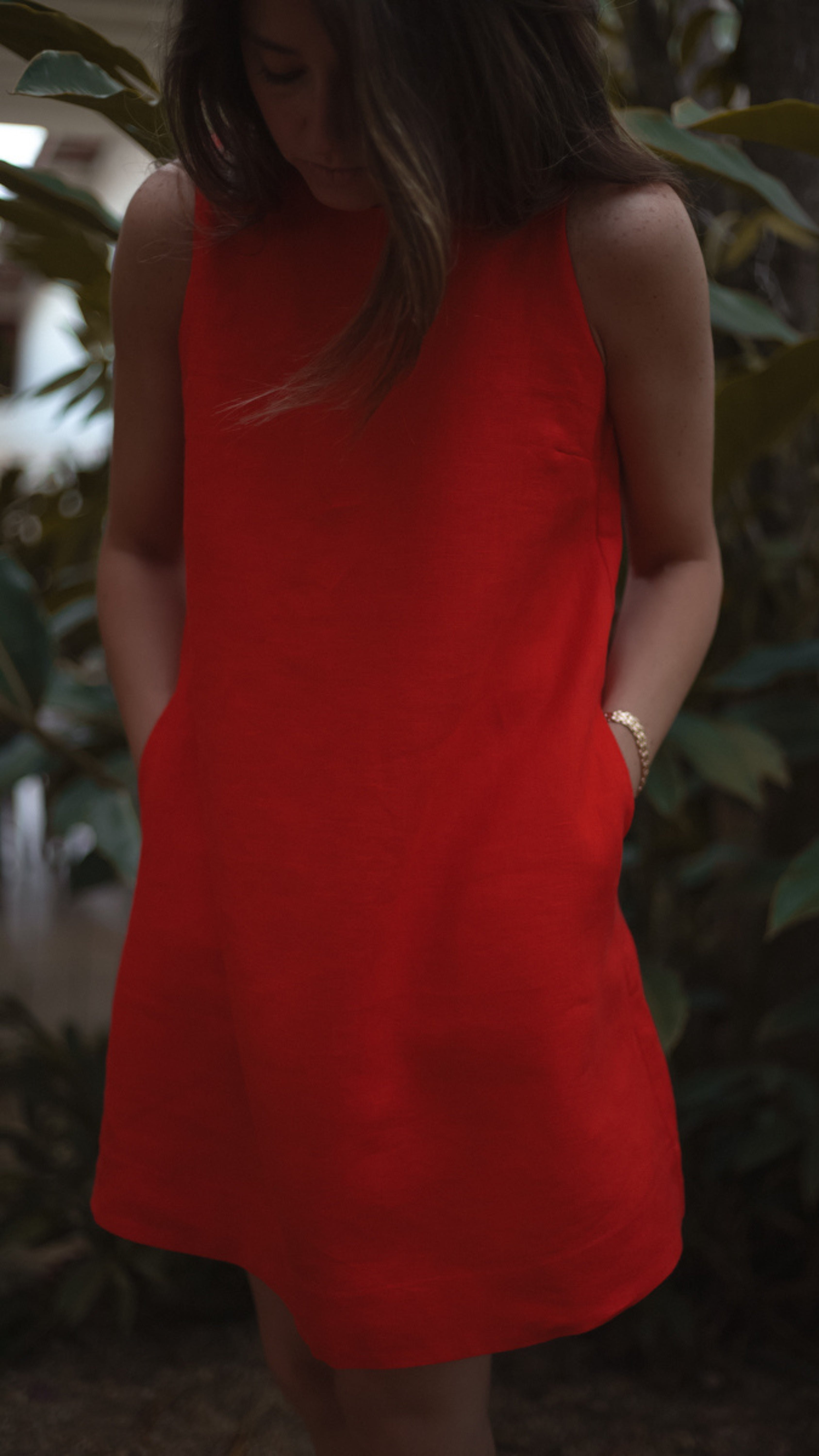 Vestido Feminino Alice de Linho Puro · Clássico Minimalista Versátil para Trabalho | Baddu