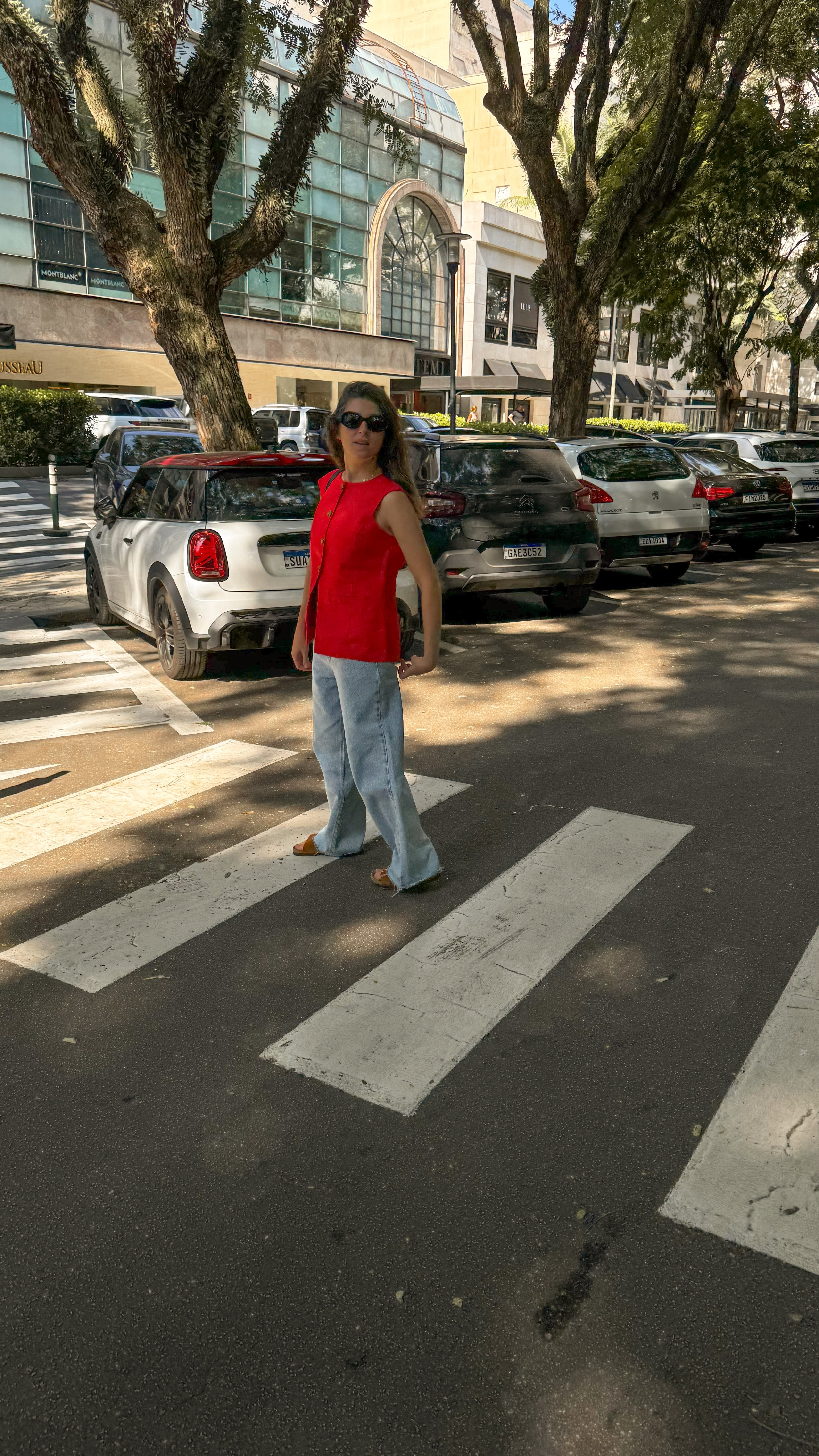 Colete Feminino Dora de Linho Puro · Versátil para Trabalho | Baddu