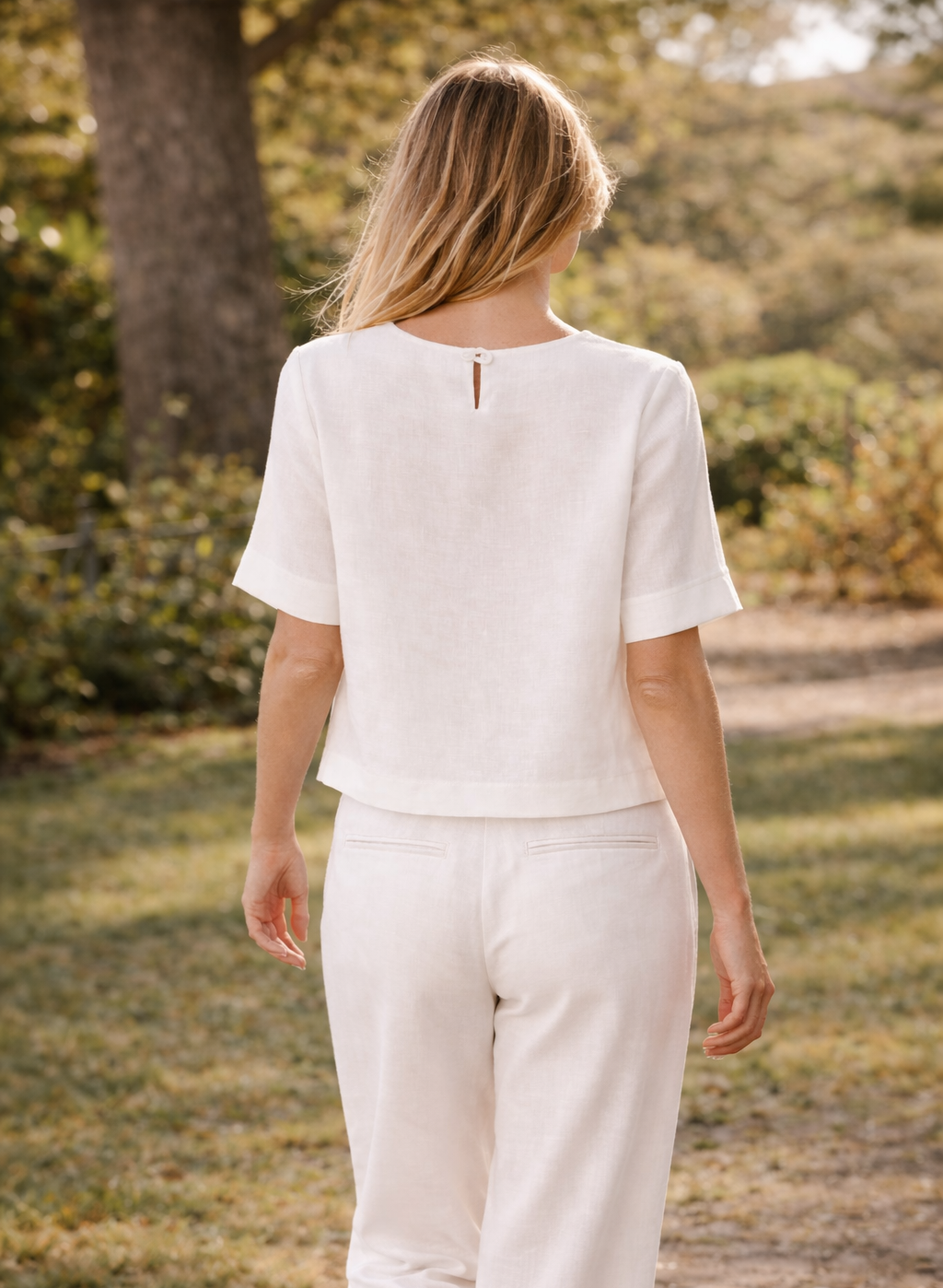 Blusa Mayra Linho Puro