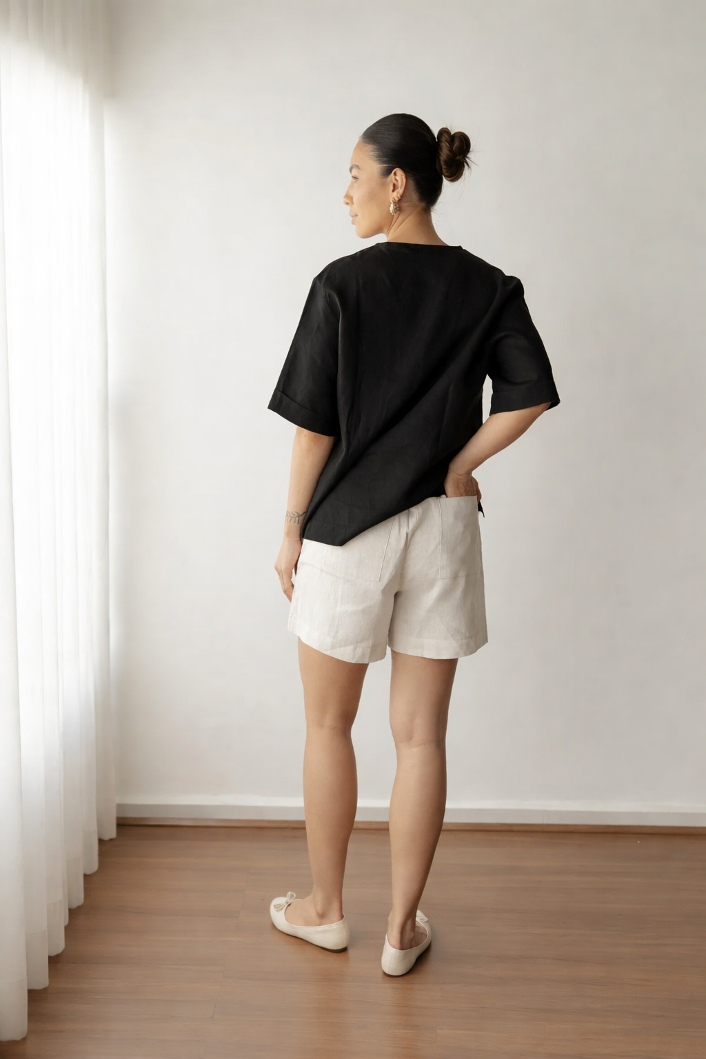 Blusa Ivana Linho Puro