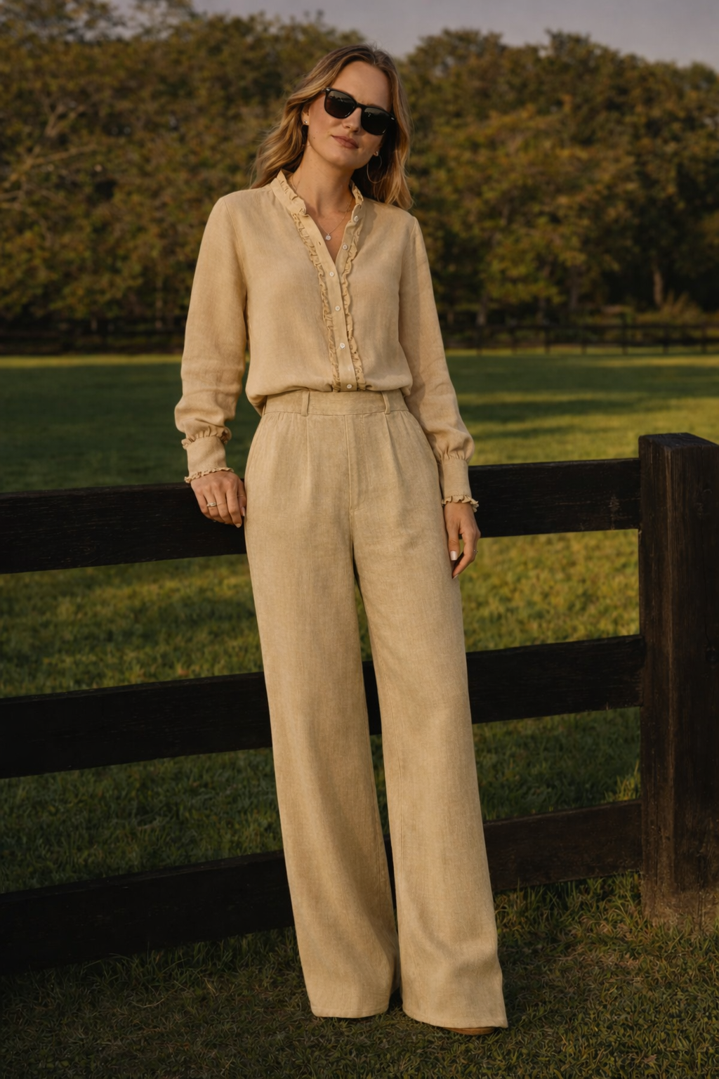 Calça Camila Linho Puro