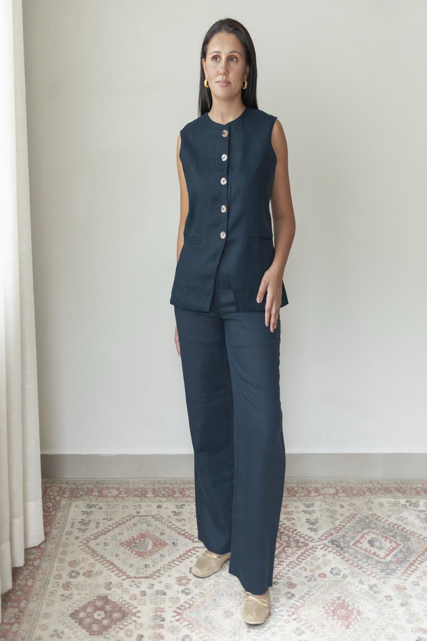 Colete Dora 100% Linho