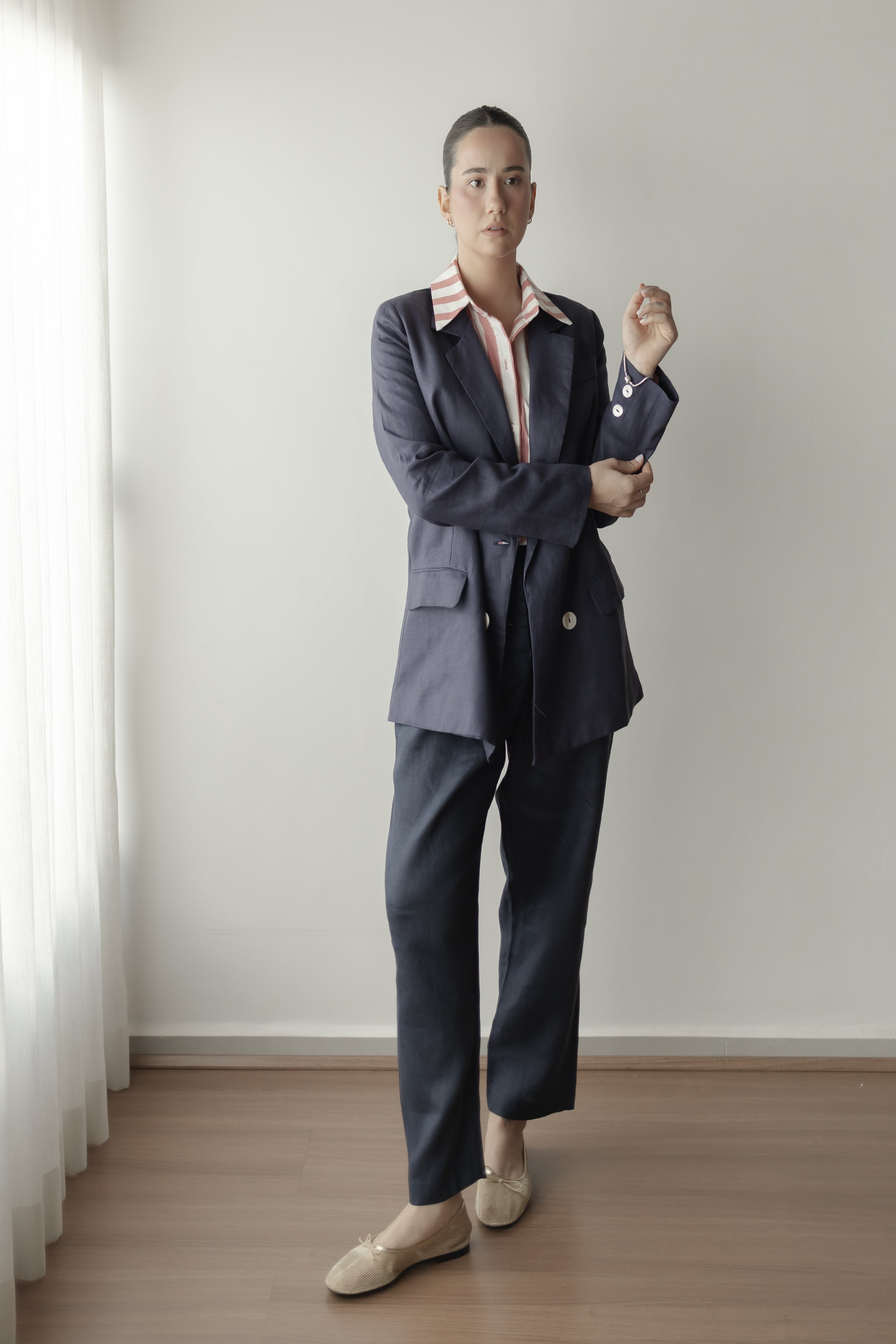 Blazer Diana 100% Linho