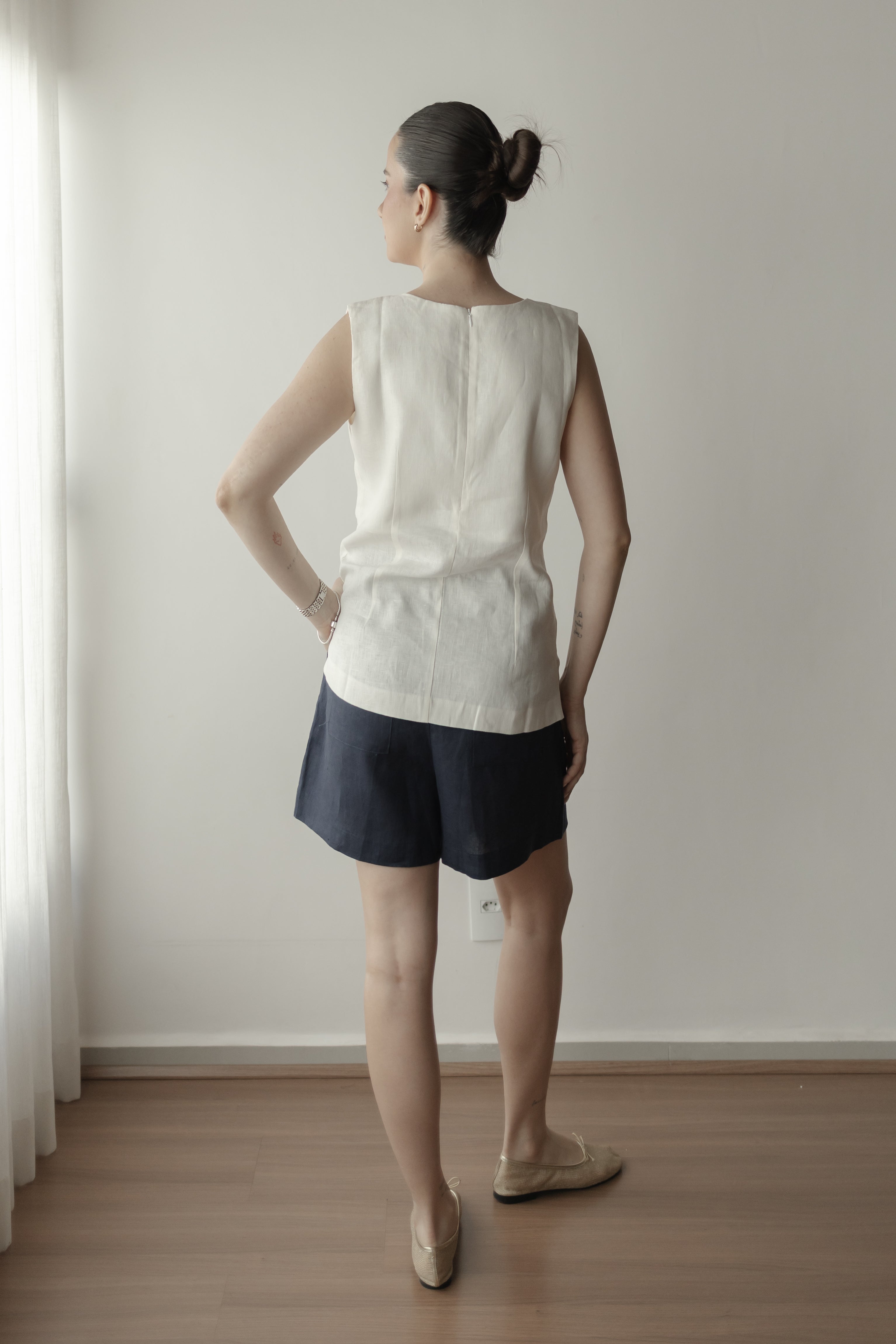 Regata Ana Clara 100% Linho