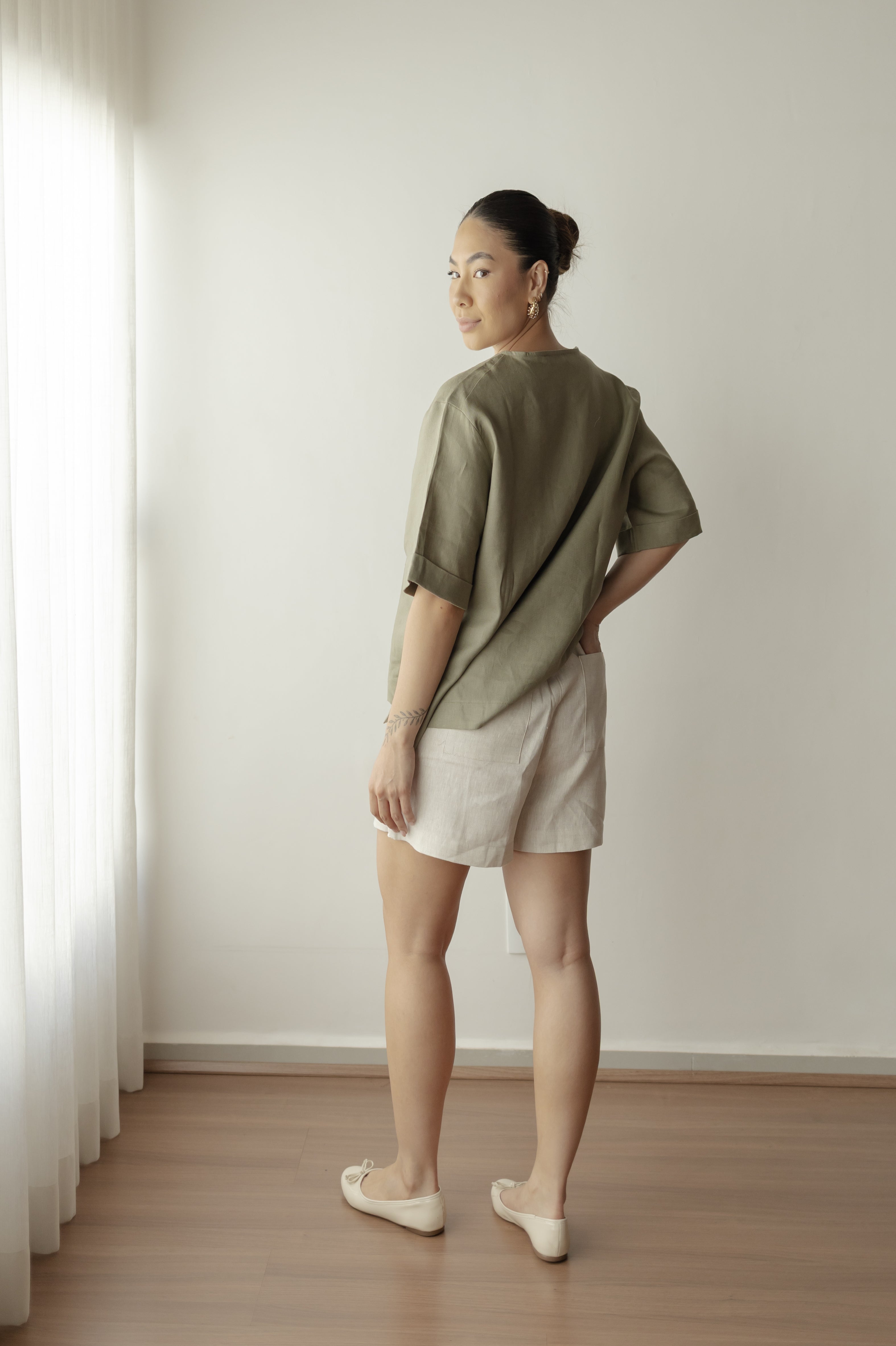 Blusa Ivana 100% Linho