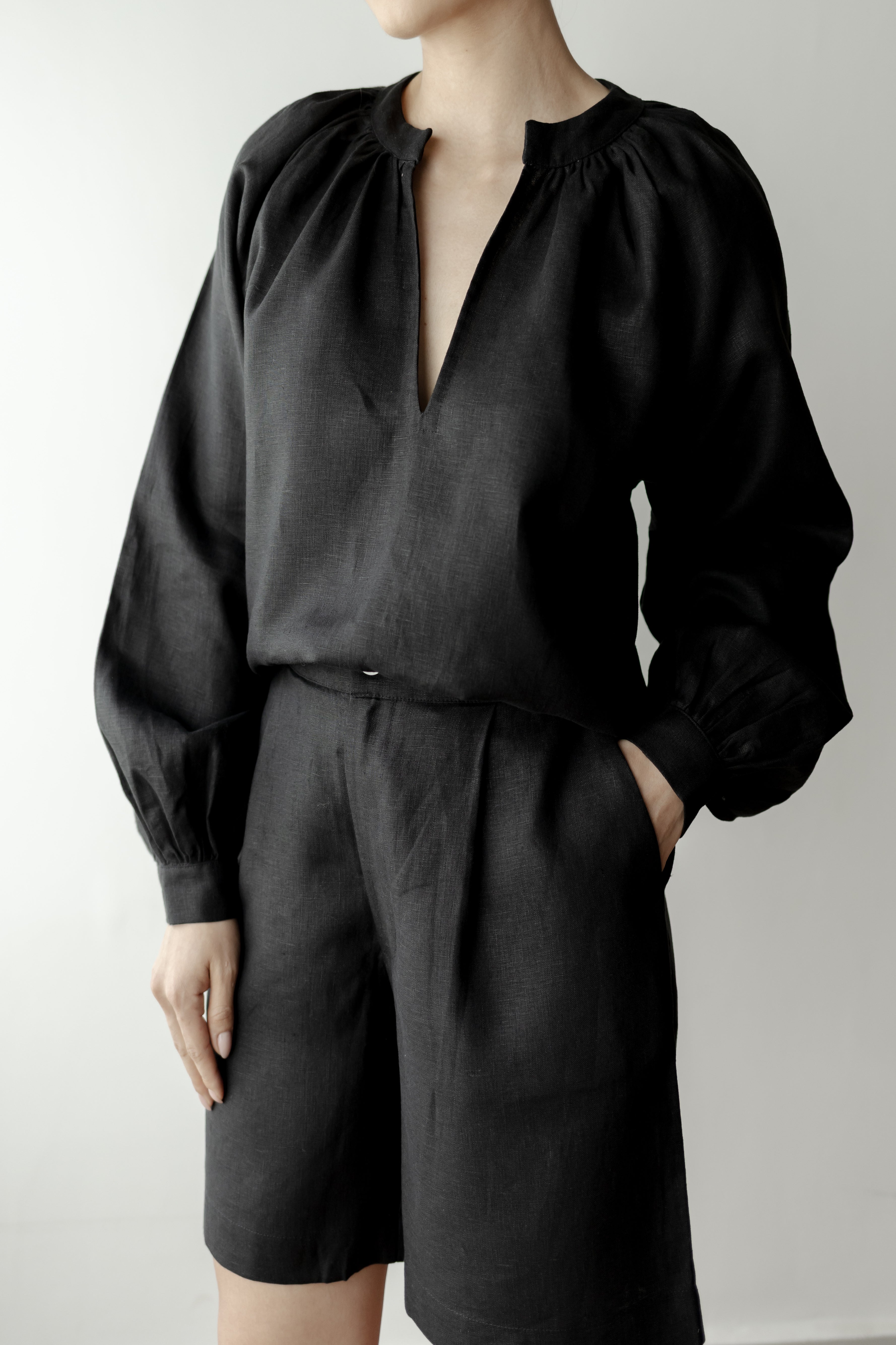 Bermuda Nara Linho Puro