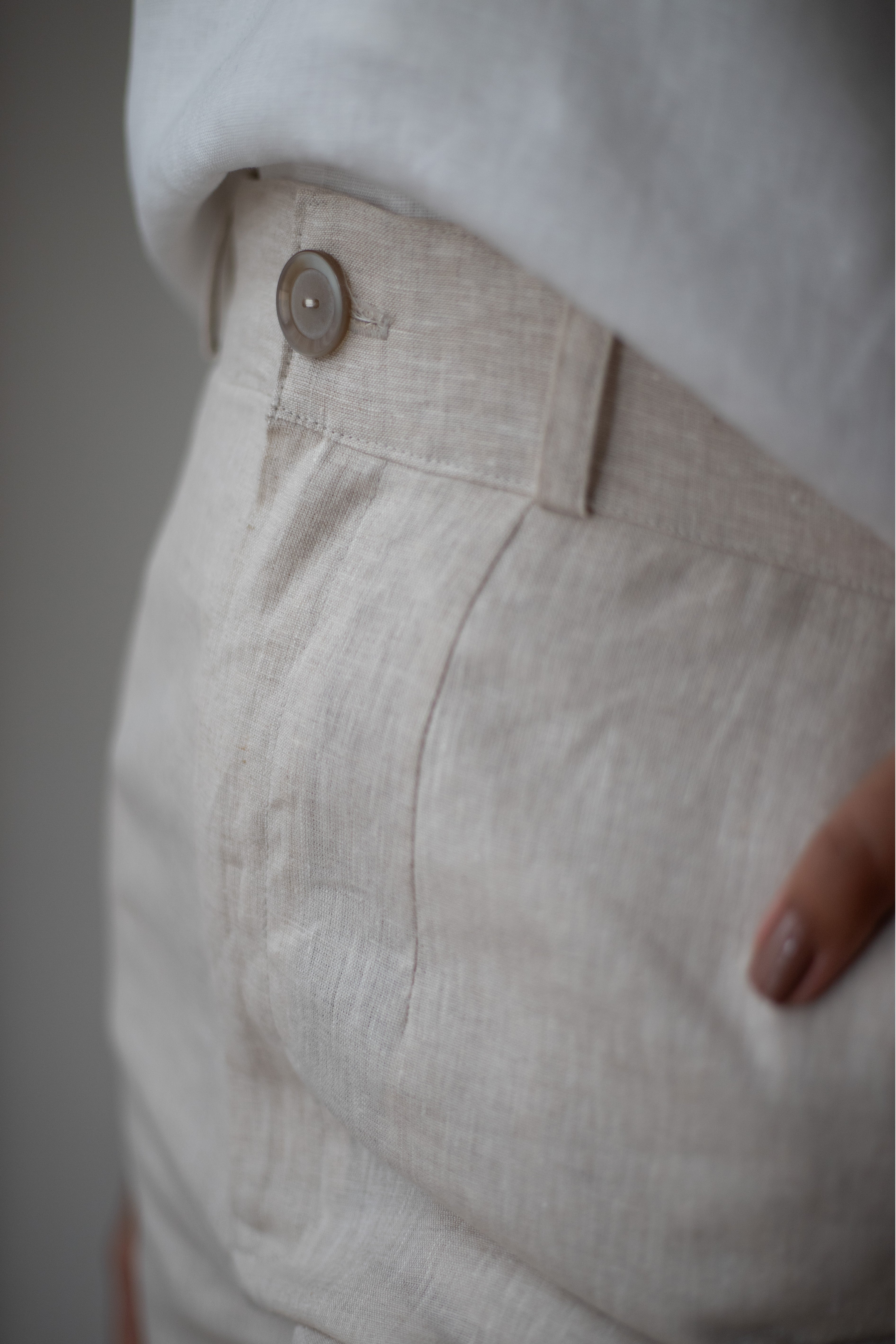 Calça Feminina Vera de Linho Puro · Corte Reto e Caimento Fluido | Baddu