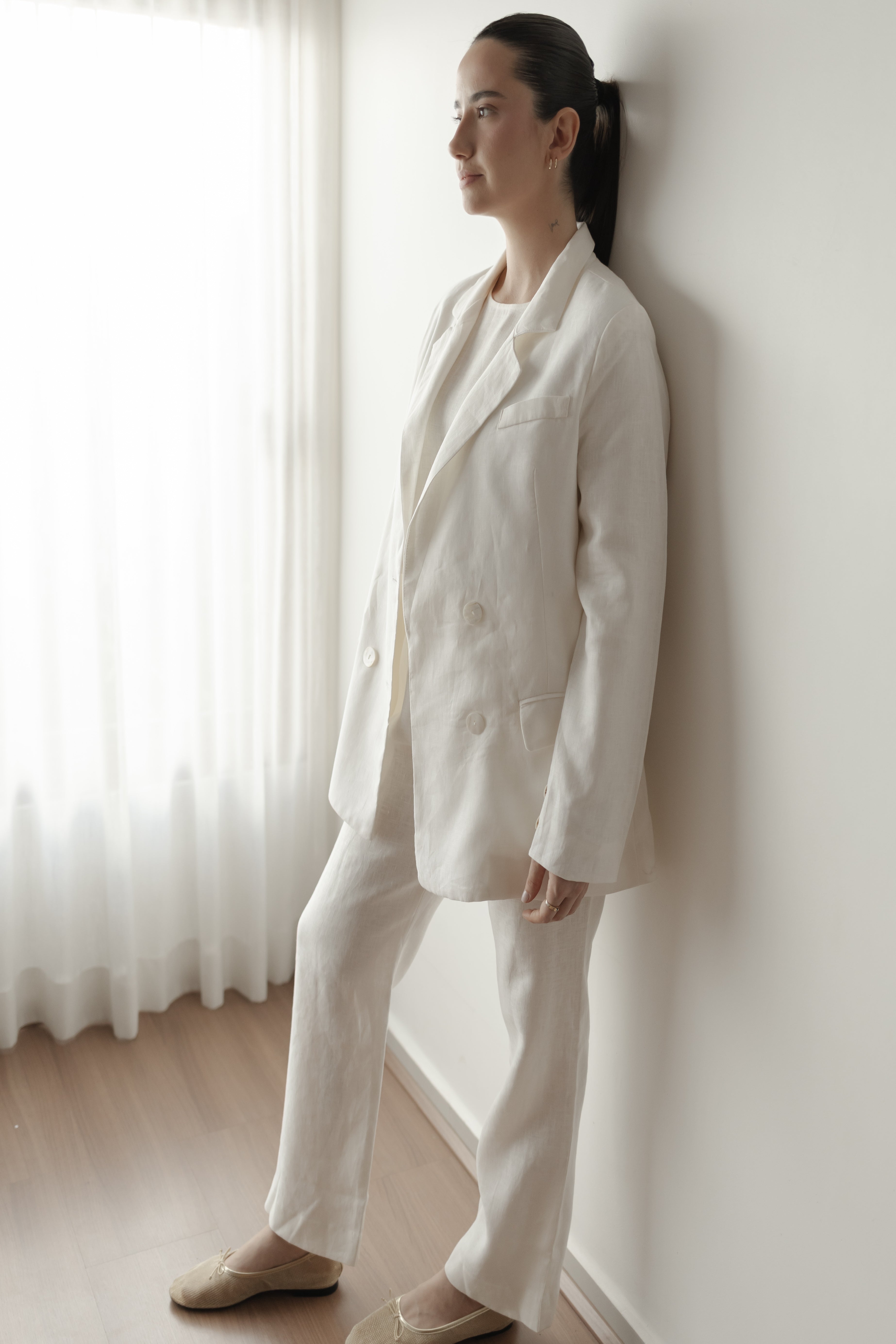 Blazer Diana 100% Linho