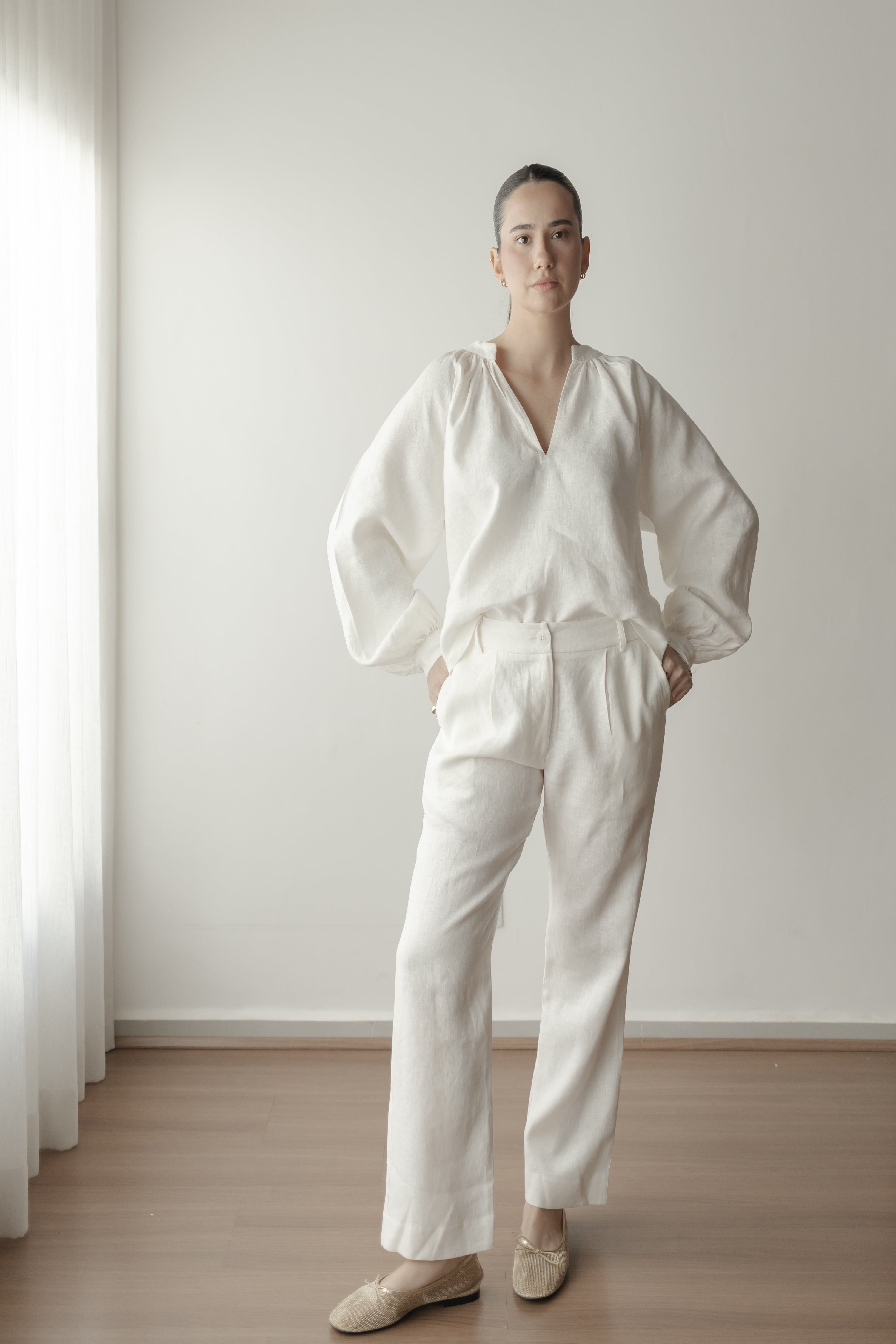 Bata Lívia 100% Linho