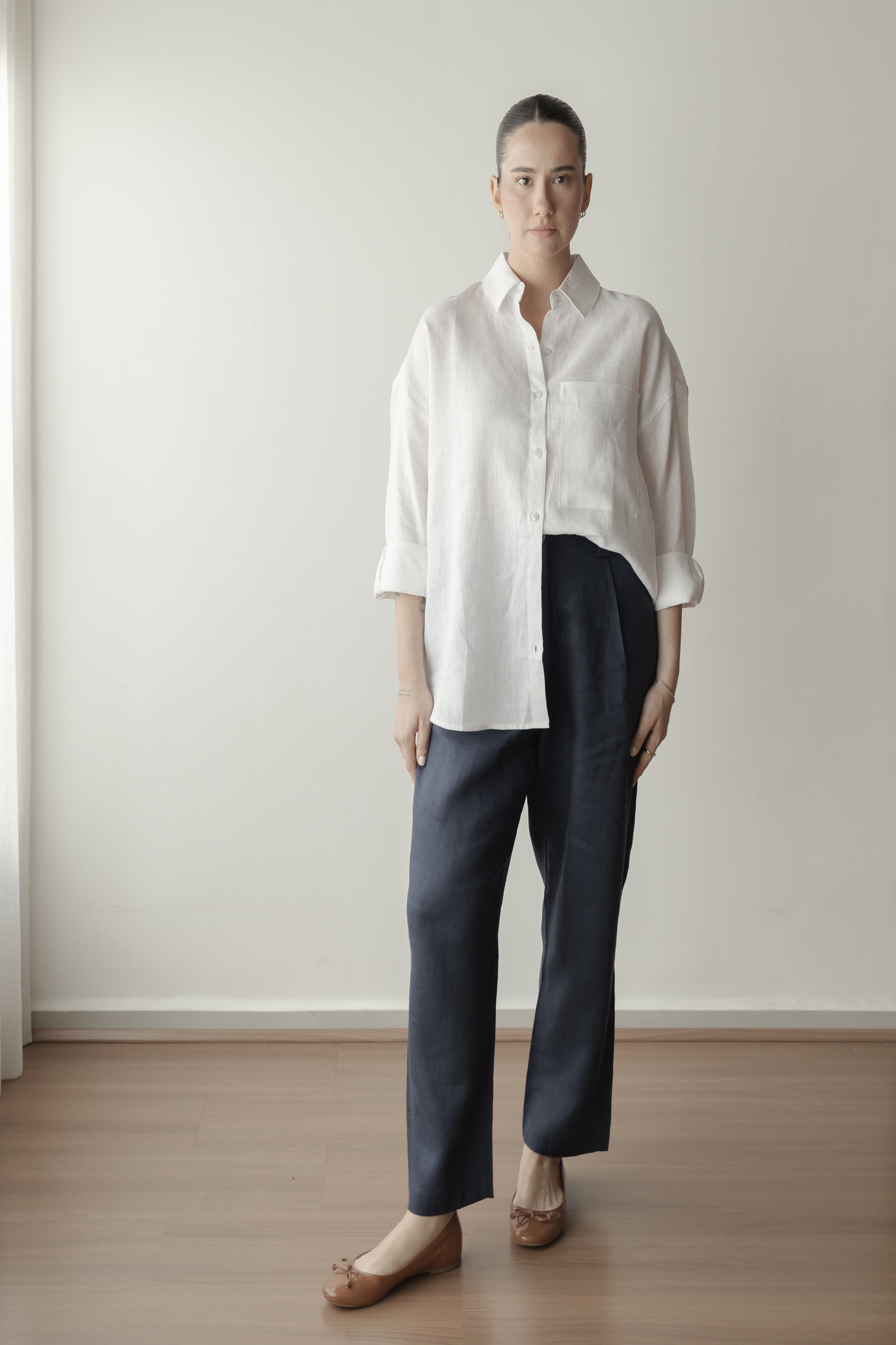 Camisa Edi Linho Puro