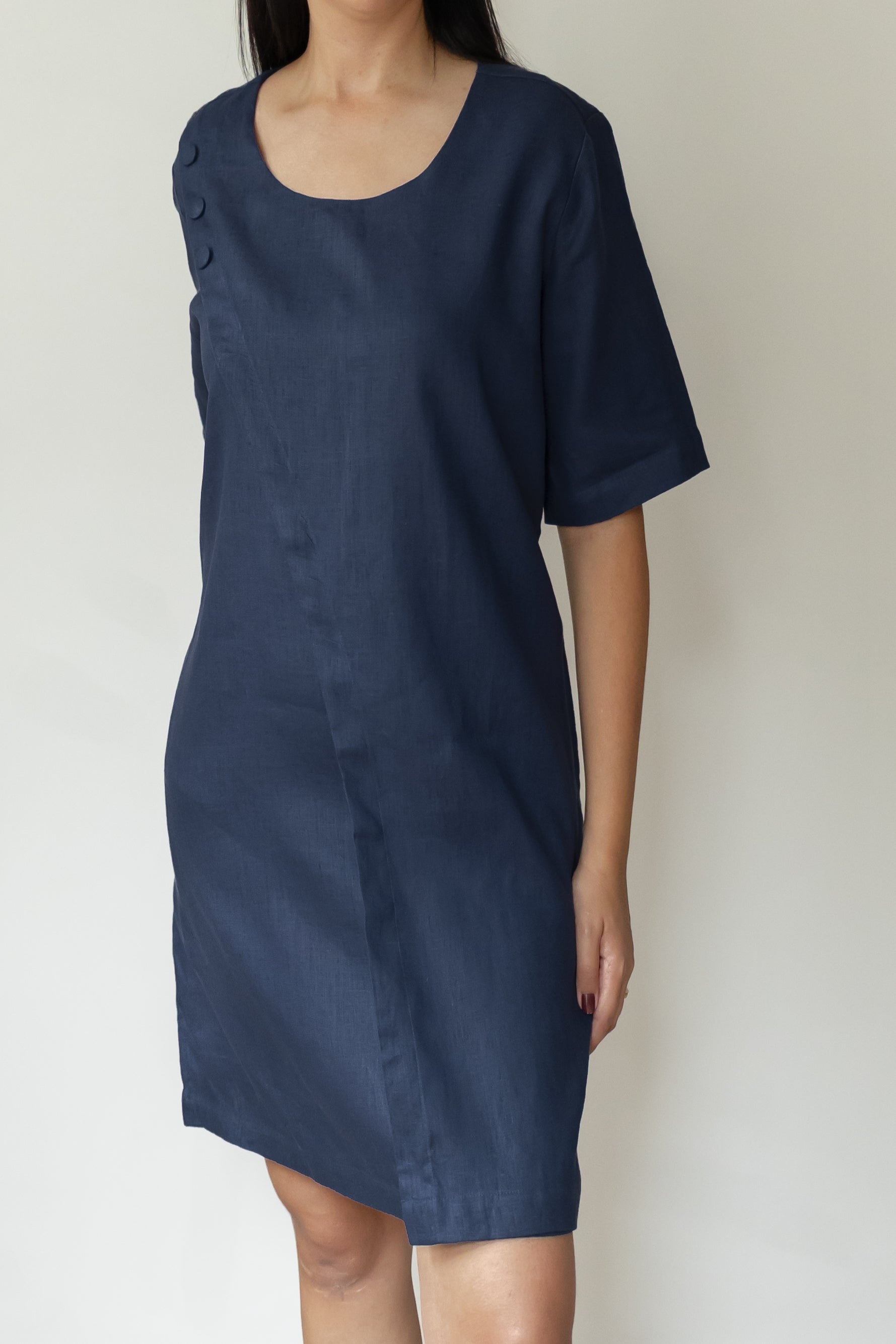 Vestido Júlia 100% Marinho