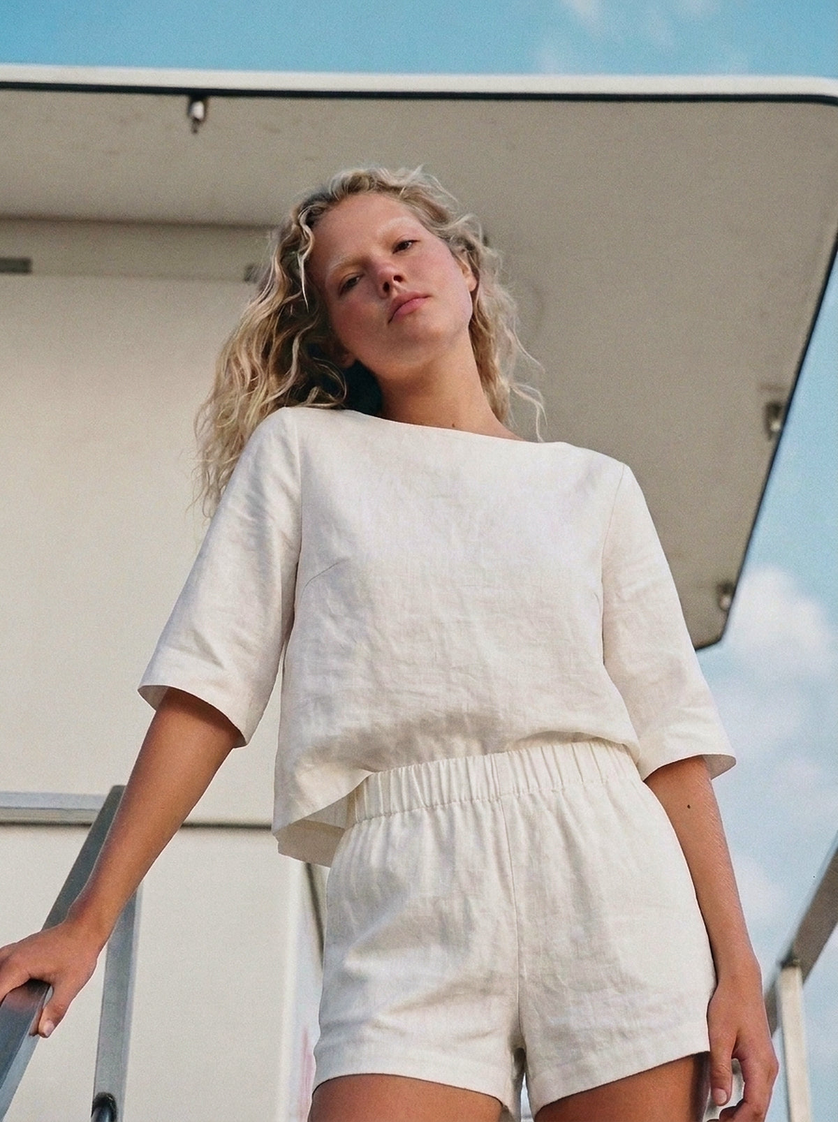 Blusa Mayra Branco — Rua Close