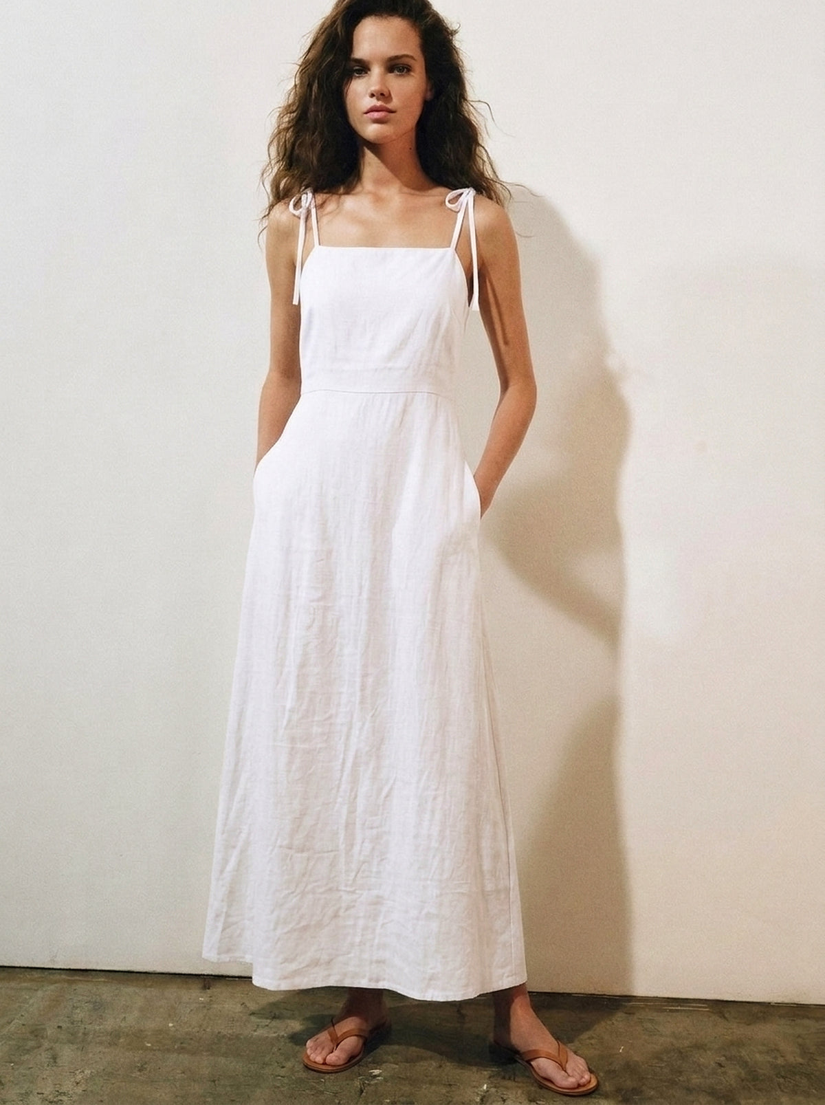 Vestido Dália Branco — Estúdio Frente