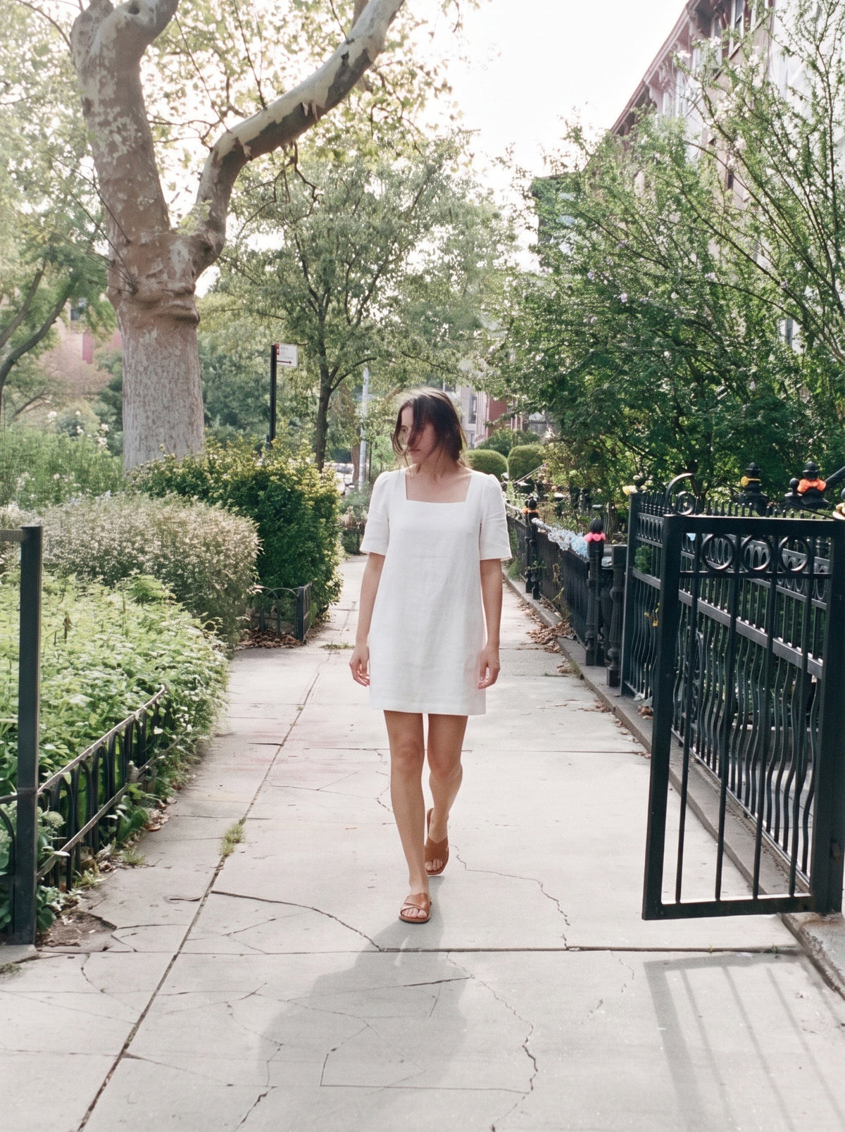 Vestido Lia Branco — Rua Frente