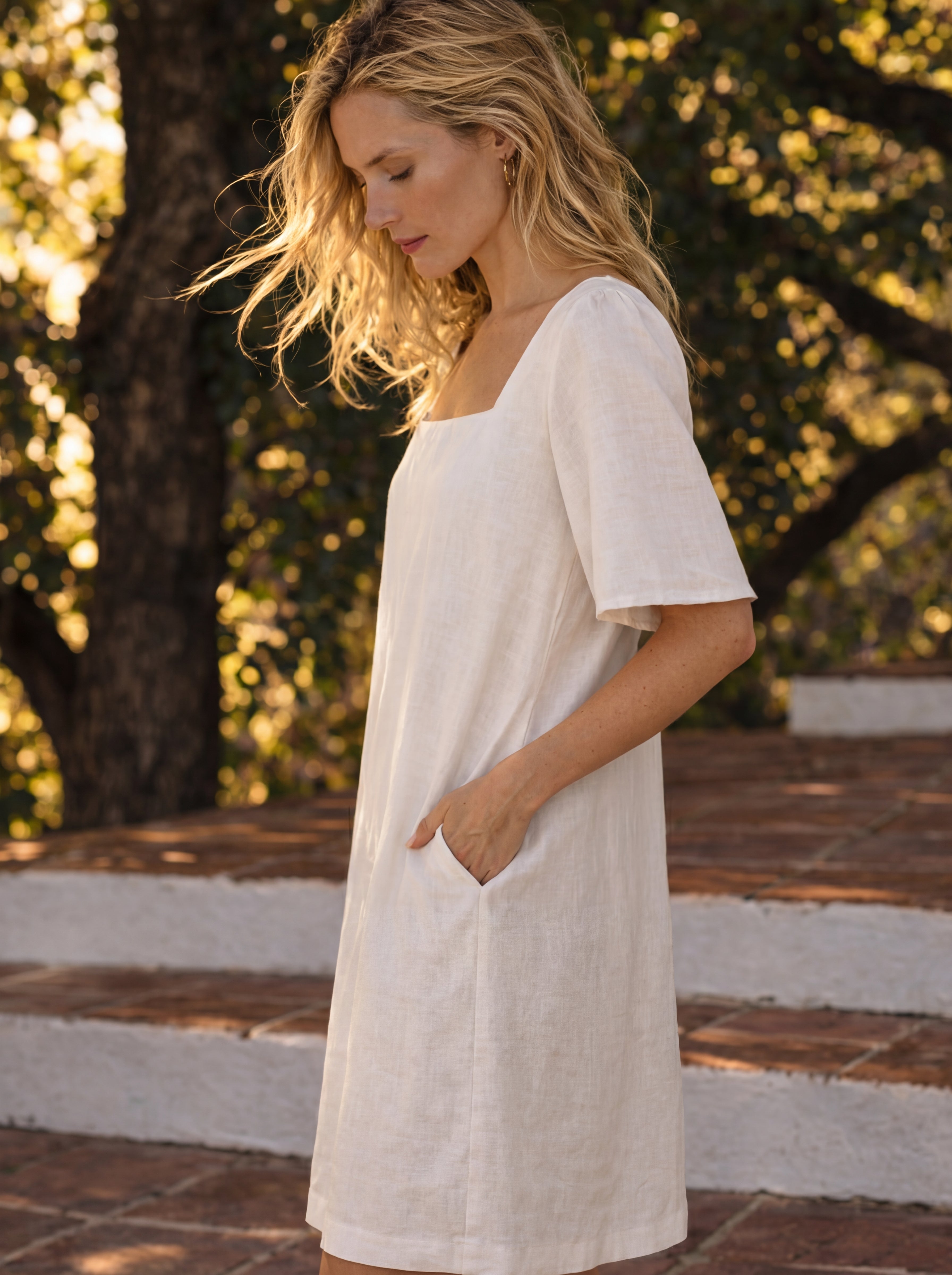 Vestido Lia Linho Puro