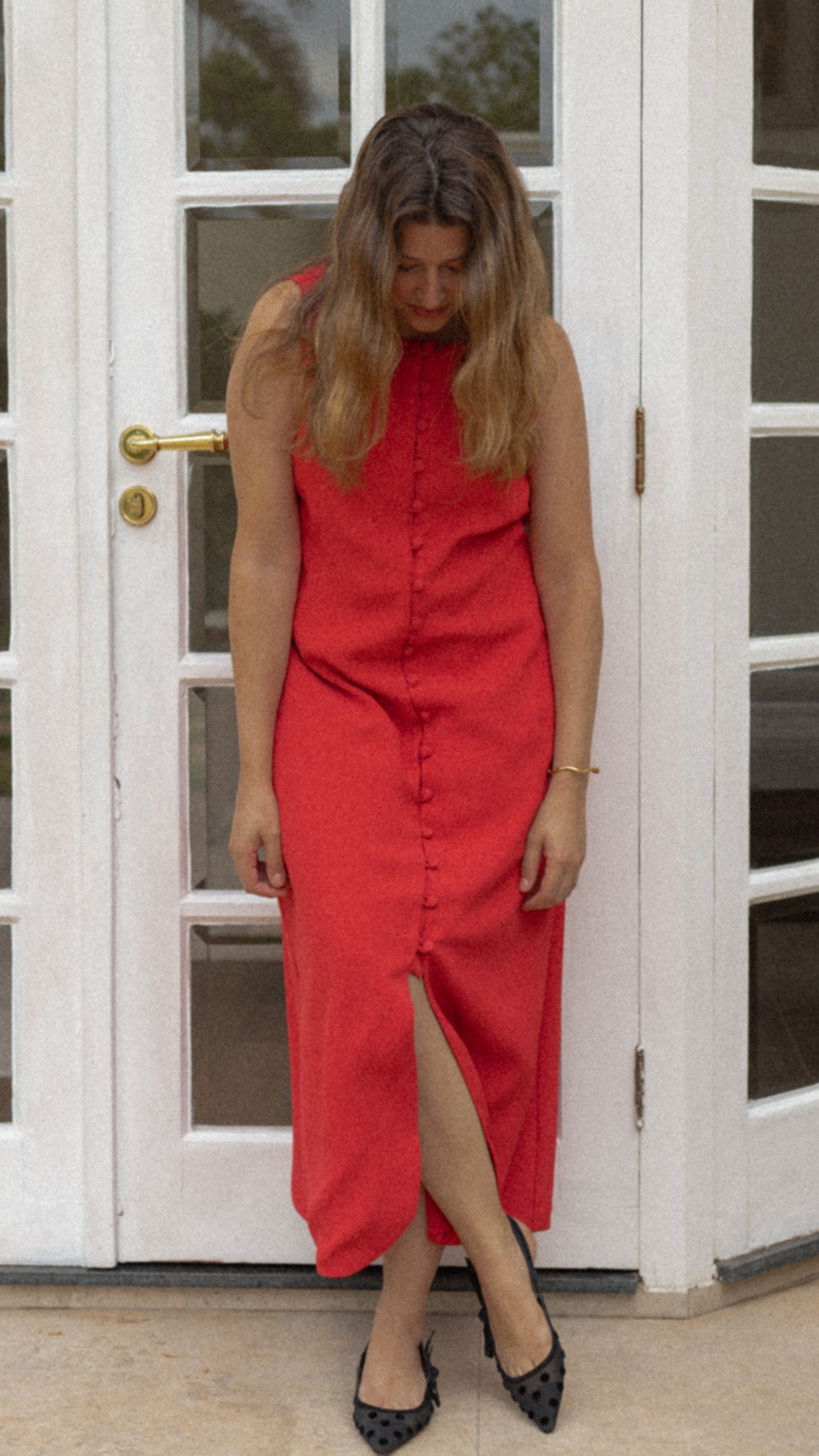 Vestido Midi Feminino Carol em Crepe de Seda · Fluido e Atemporal | Baddu