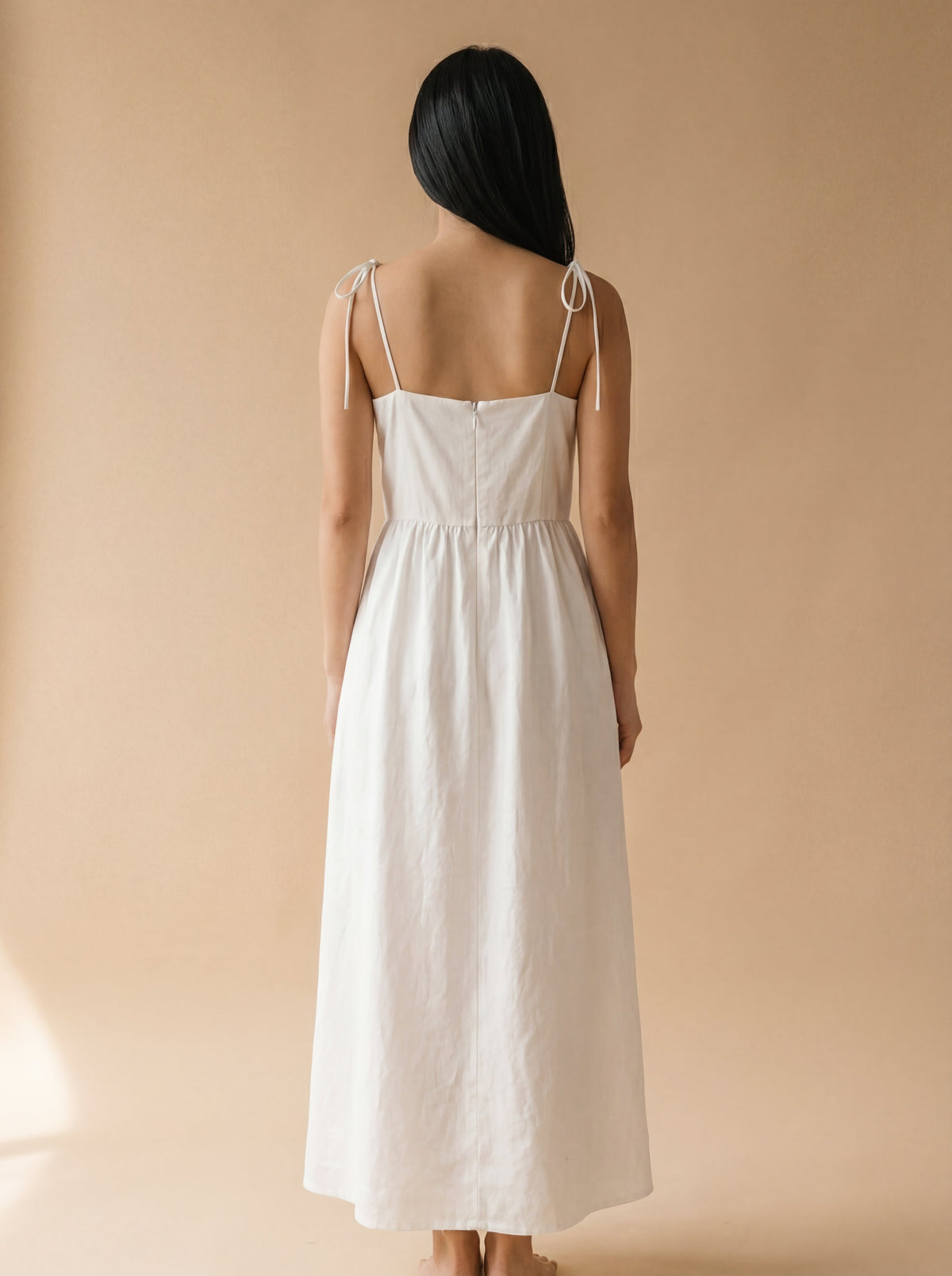 Vestido Dália Longo Linho Puro
