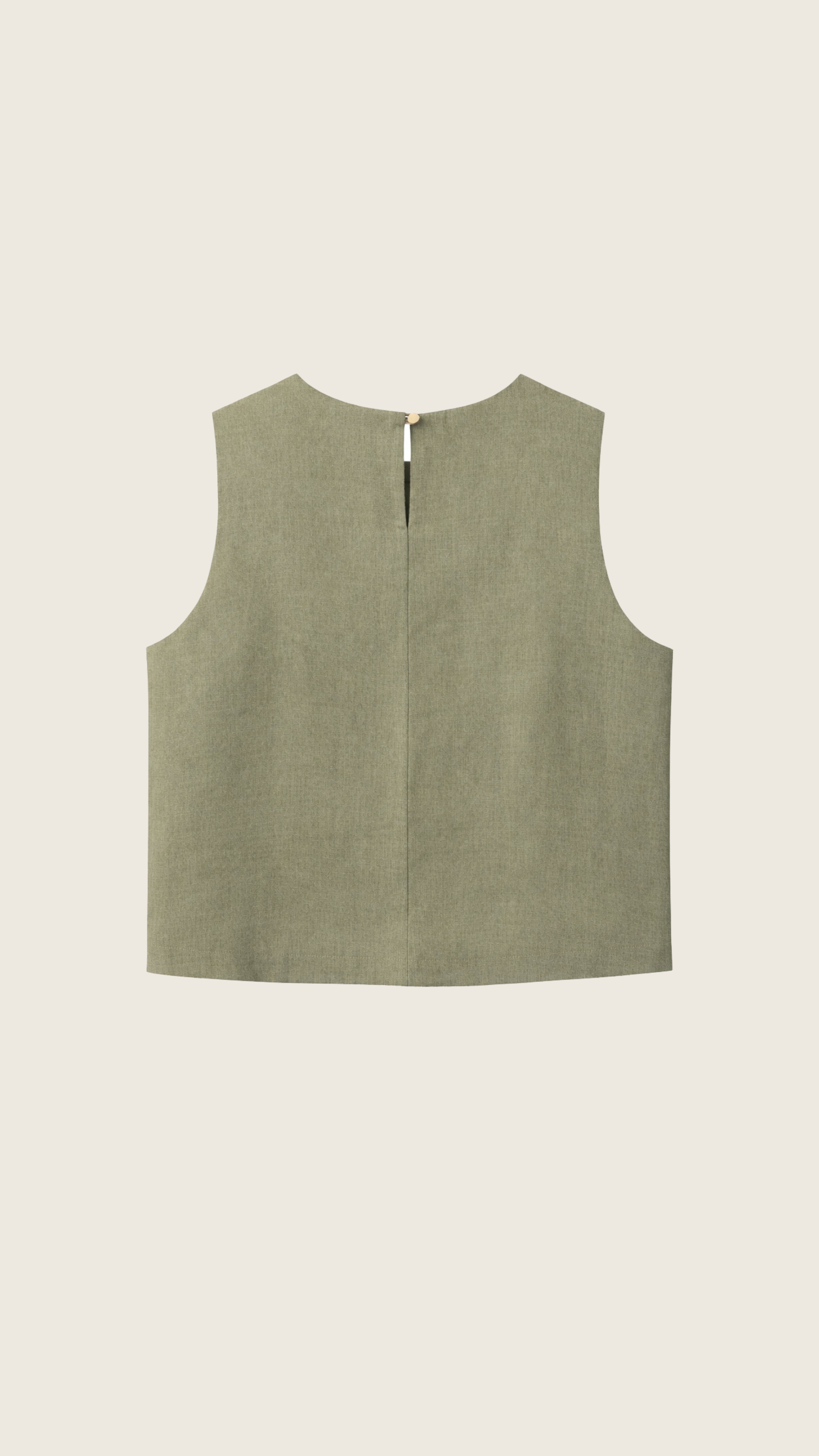 Regata Dyandra 100% Linho Bege