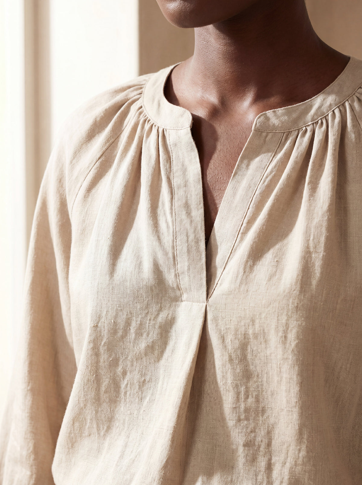 Bata Lívia Cru — Detalhe 01 #Cor_Cru