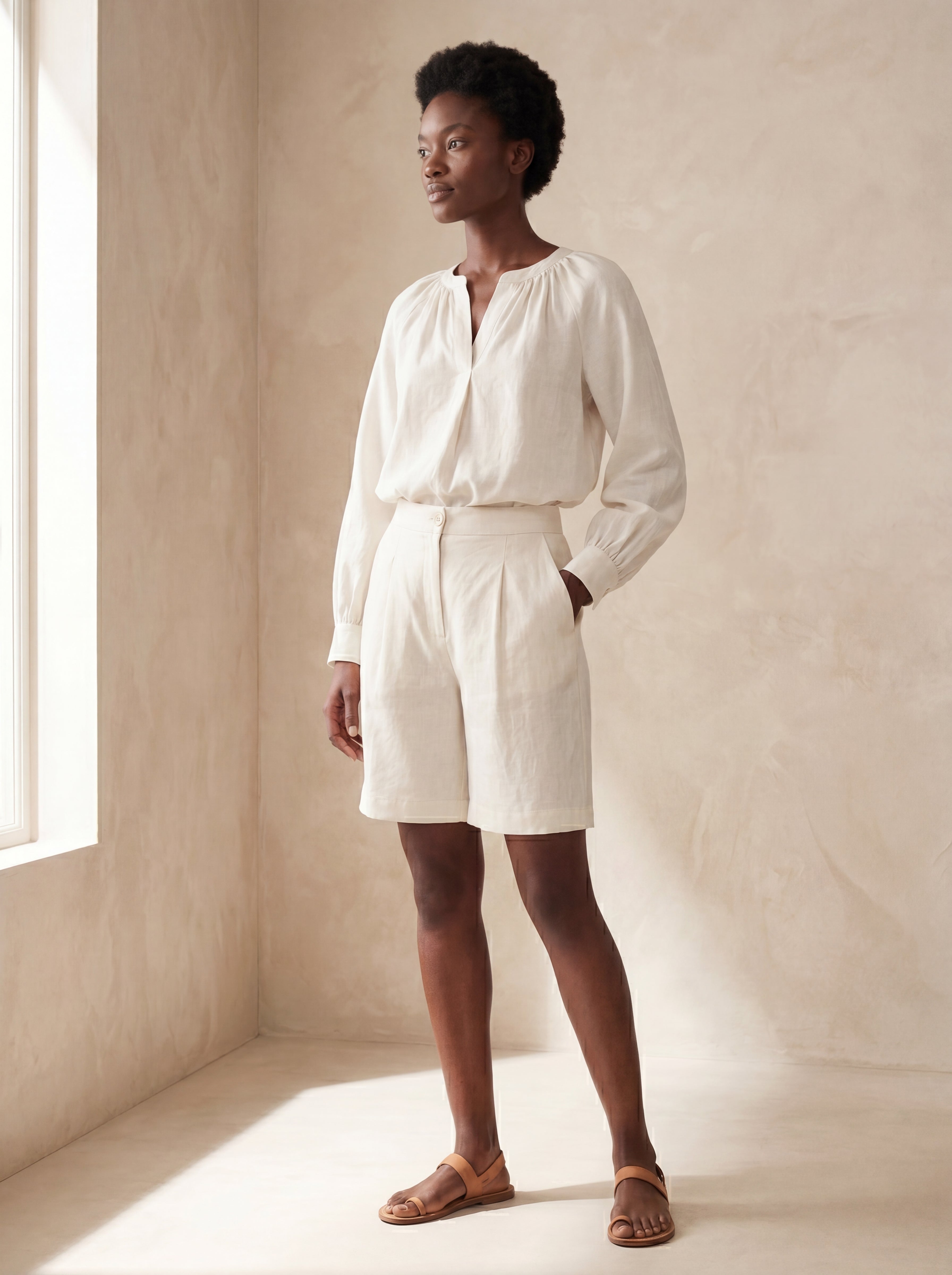 Bermuda Nara Branco — Lateral 01 #Cor_Branco