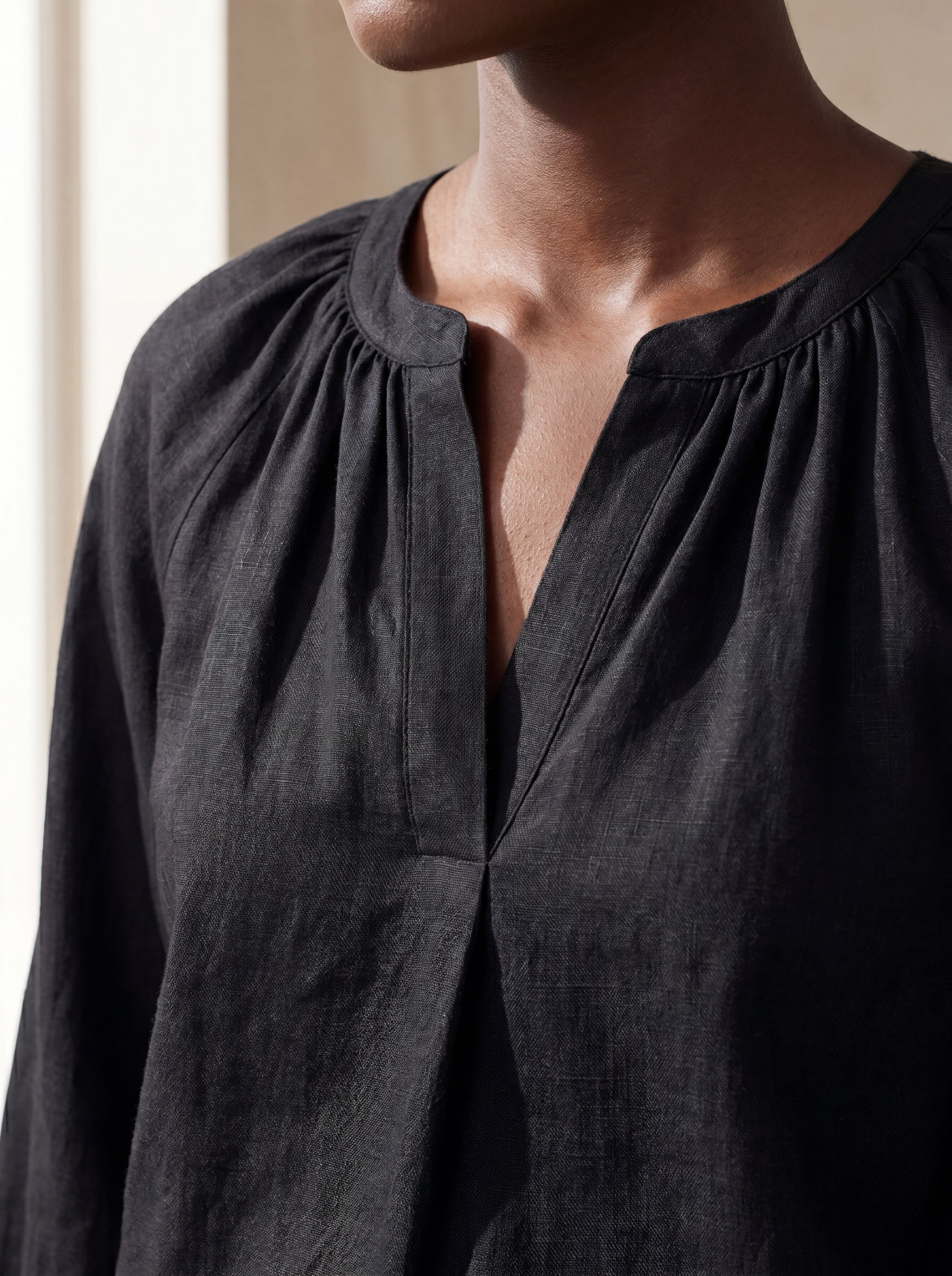 Bata Lívia Preto — Detalhe 01 #Cor_Preto