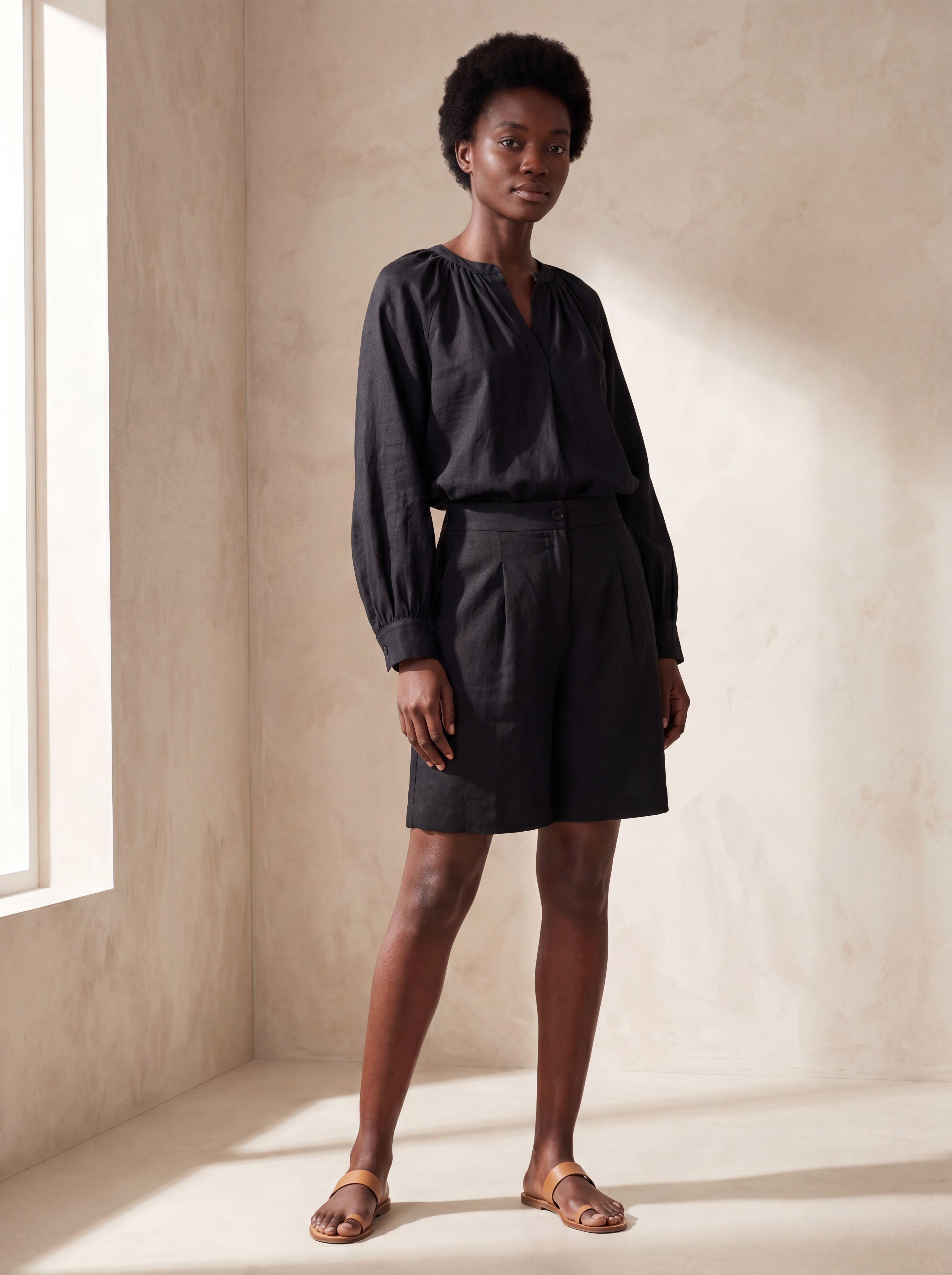 Bata Lívia Preto — Frente 01 #Cor_Preto