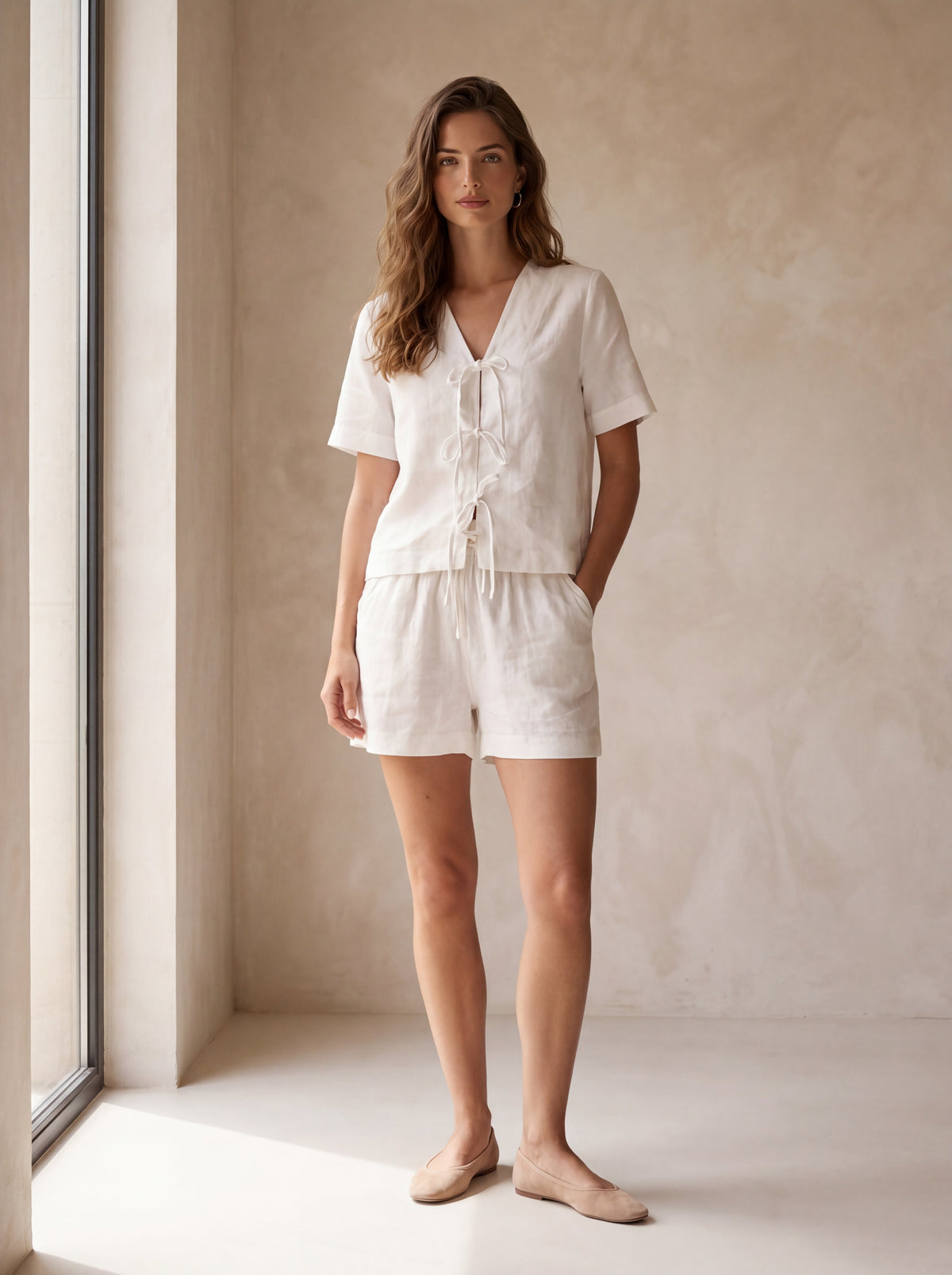 Conjunto Helena Branco — Frente 01 #Cor_Branco