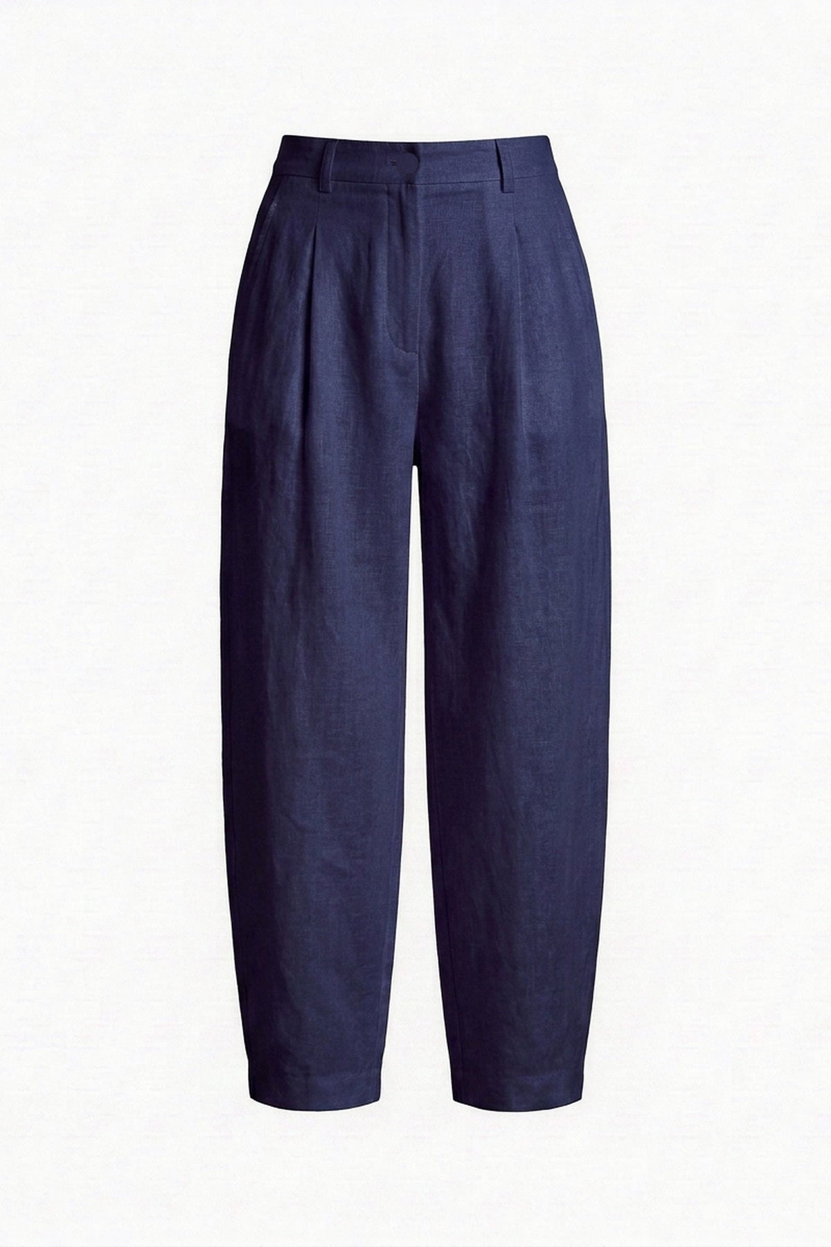 Calça Íris Linho Puro Marinho — Peça