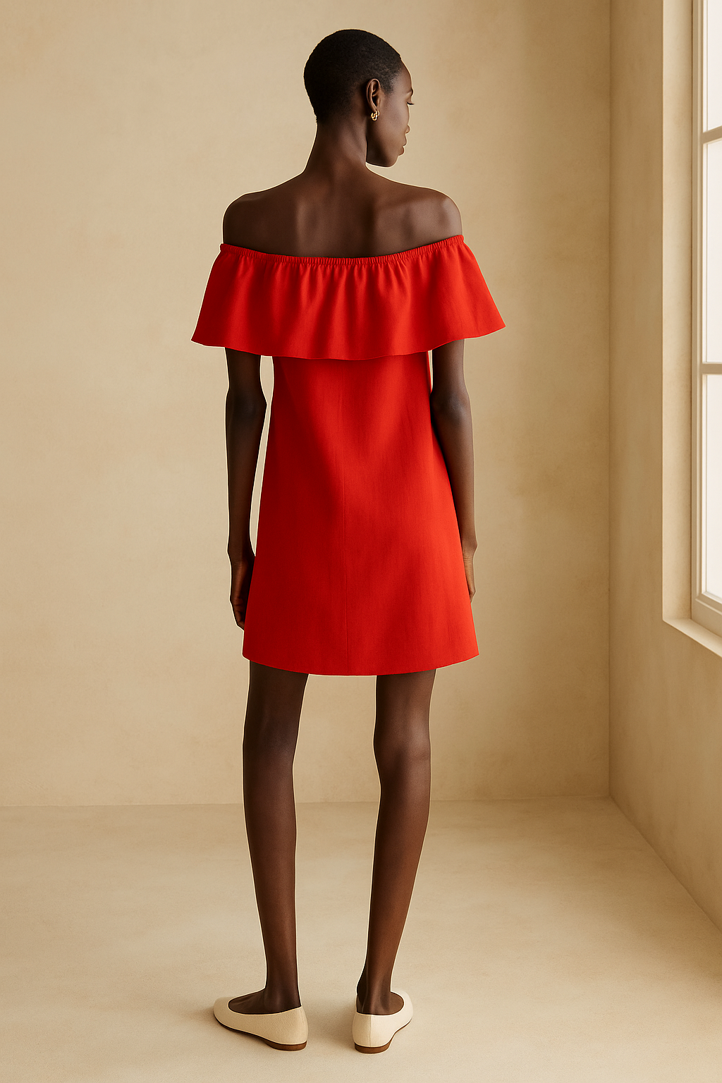 Vestido Lenny Marinho 100% Linho
