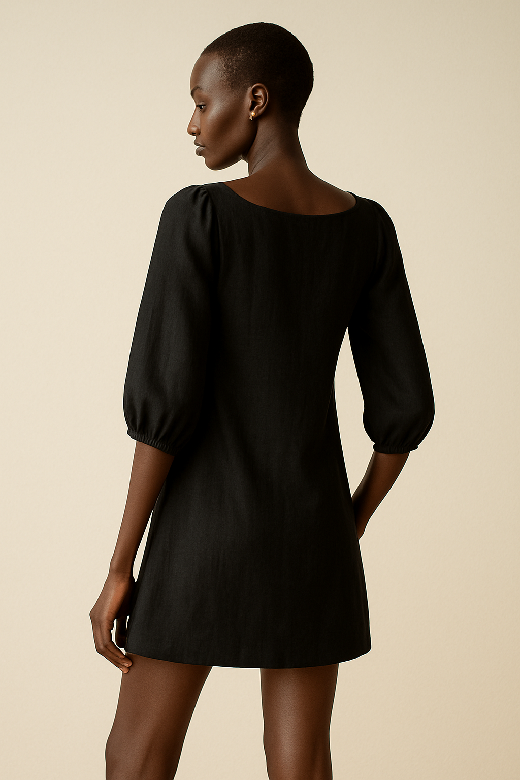 Vestido Lara Curto 100% Linho