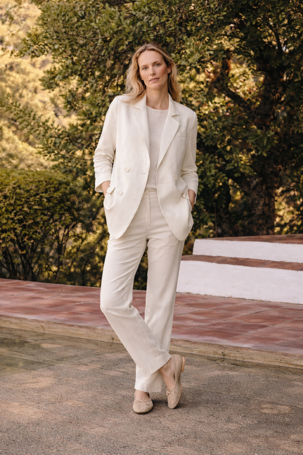 Blazer Diana Linho Puro