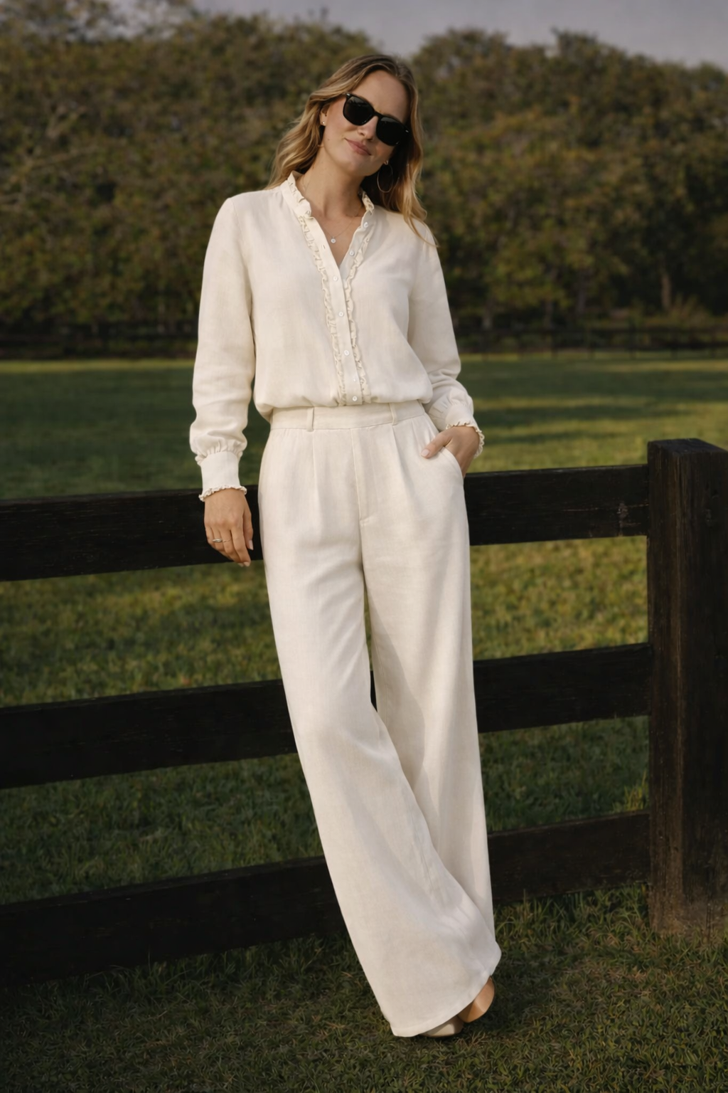 Calça Camila Linho Puro