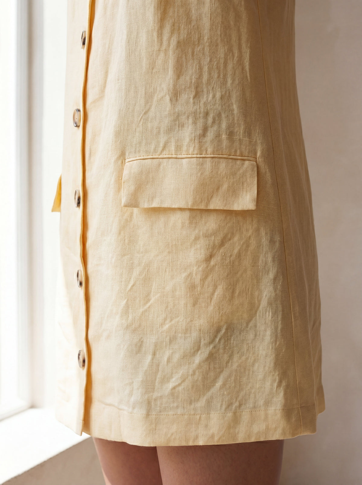 Vestido Dora Amarelo Bebê — Detalhe 03 #Cor_Amarelo Bebê