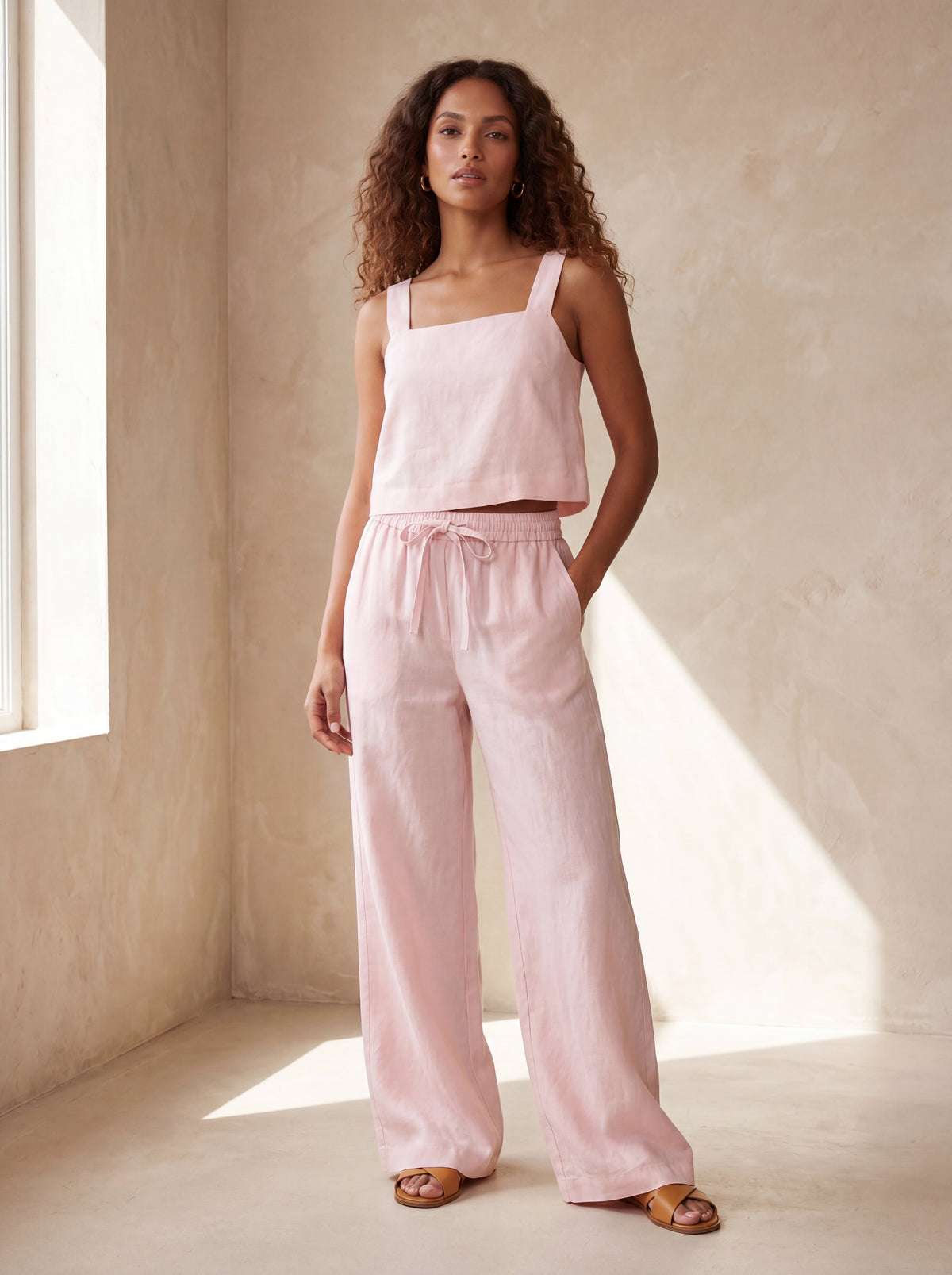 Conjunto Lia Rosa Bebê — Frente 01 #Cor_Rosa Bebê