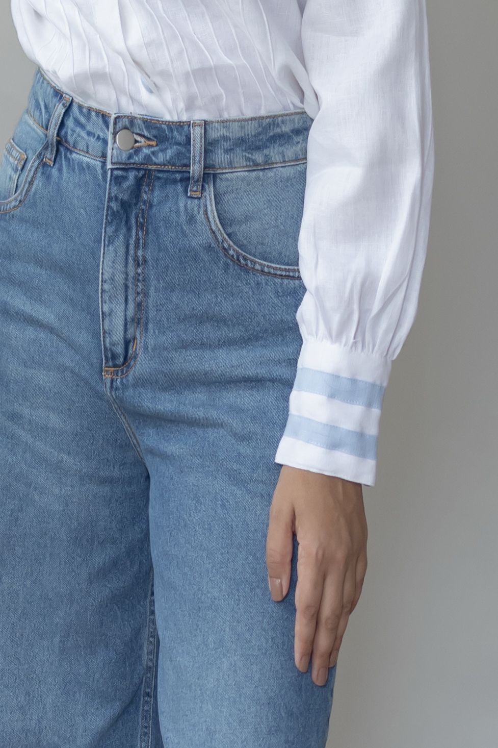 Camisa Ana 100% Linho Branca