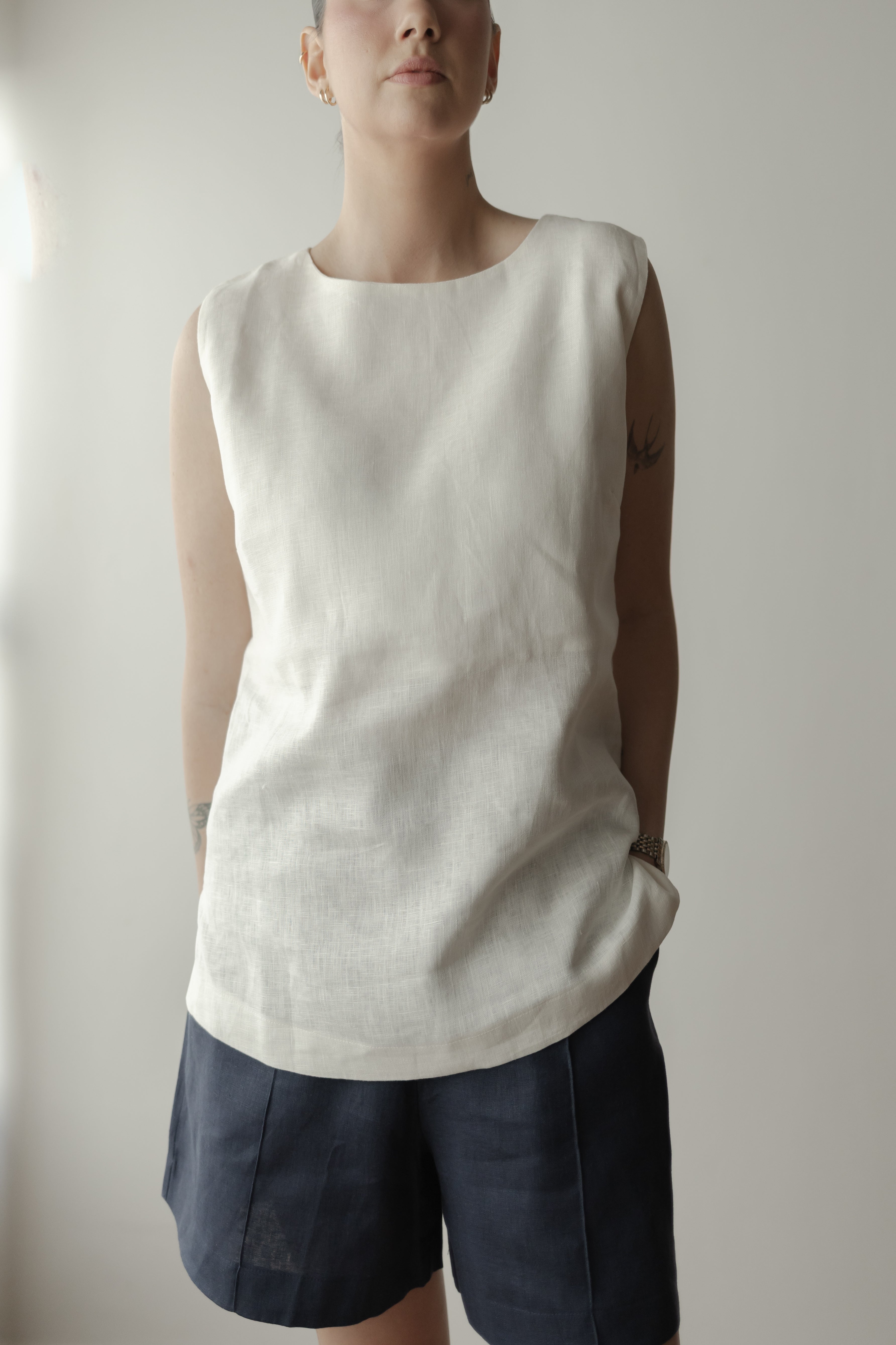 Regata Ana Clara 100% Linho