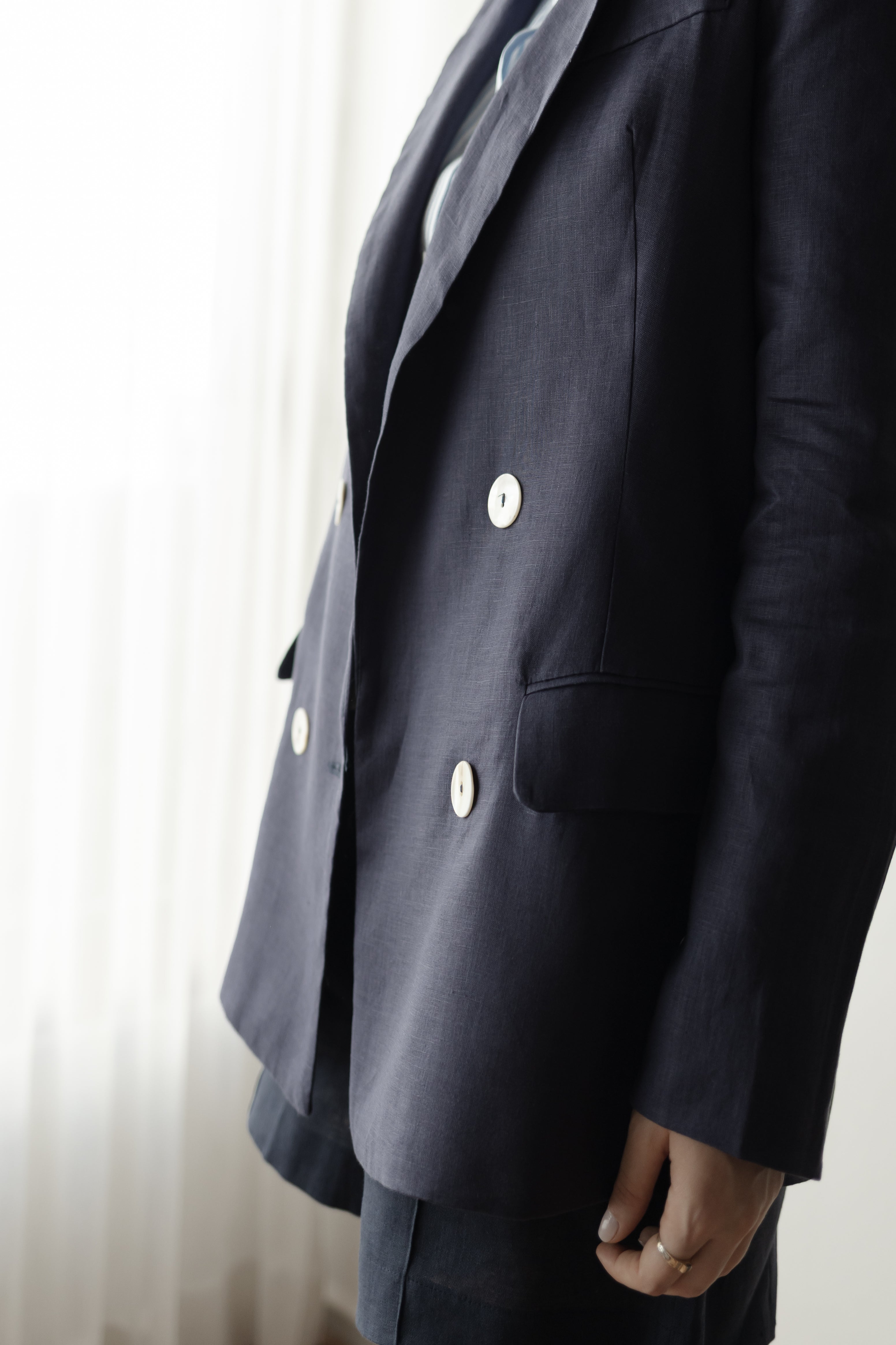 Blazer Diana 100% Linho