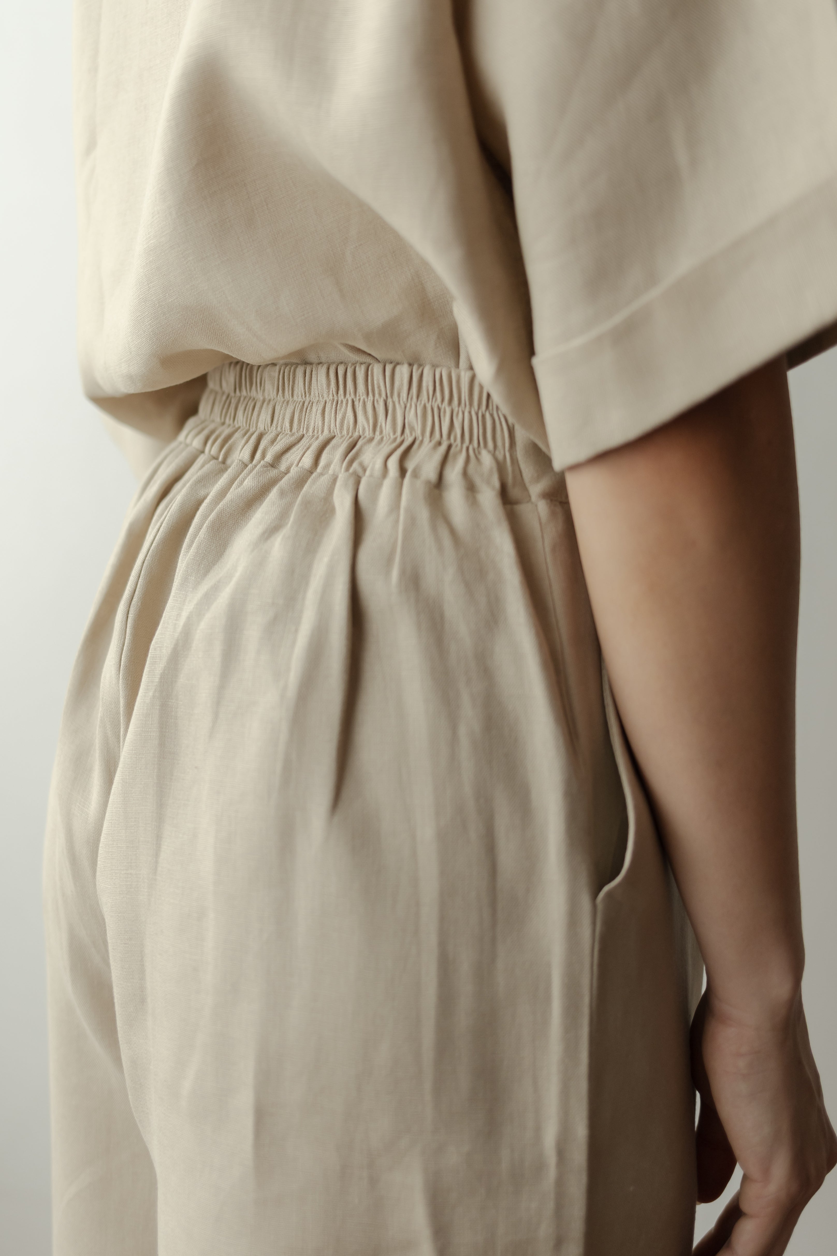 Bermuda Clara 100% Linho