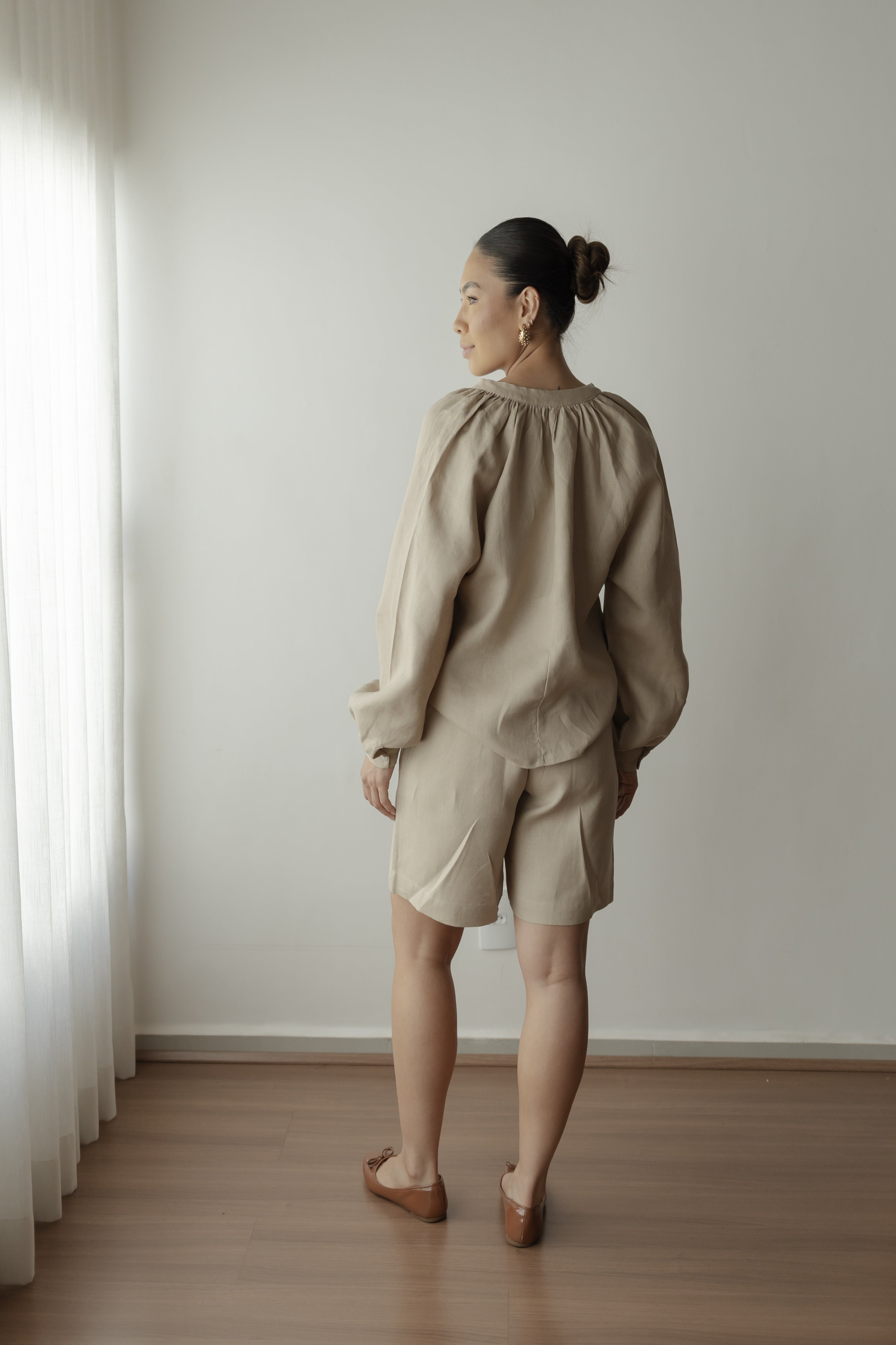 Bata Lívia 100% Linho