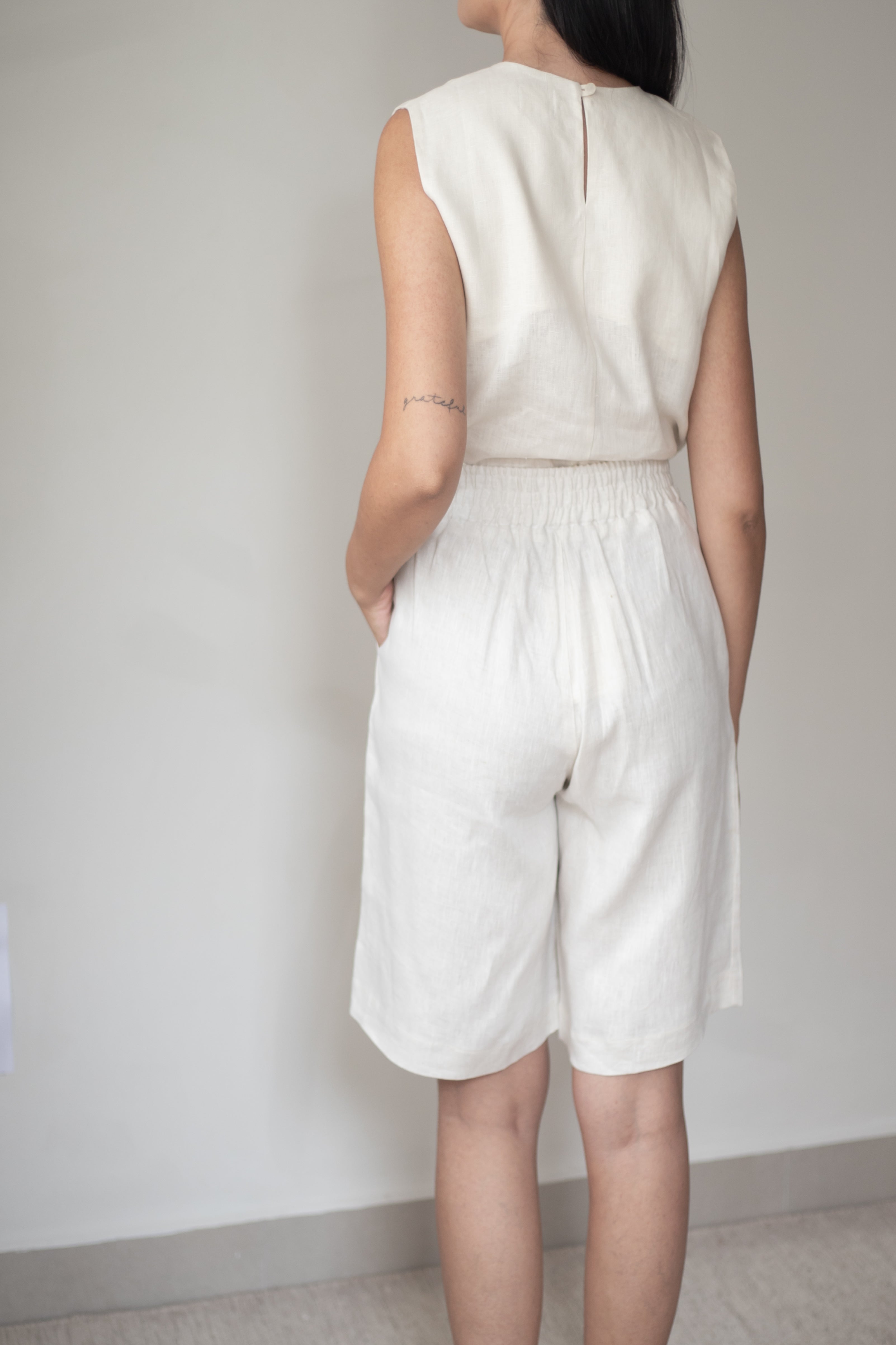 Bermuda Nara 100% Linho