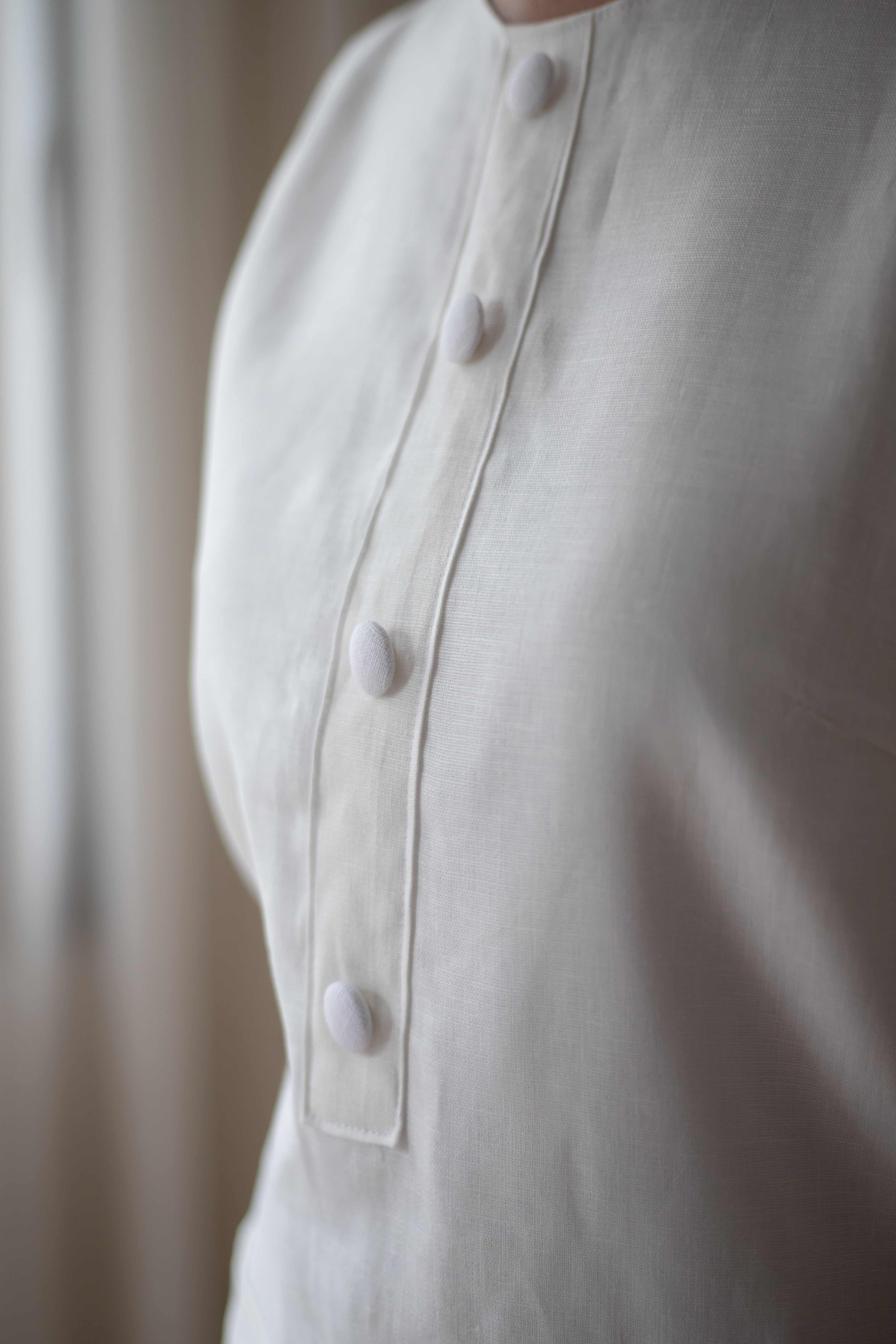 Vestido Elza 100% Branco