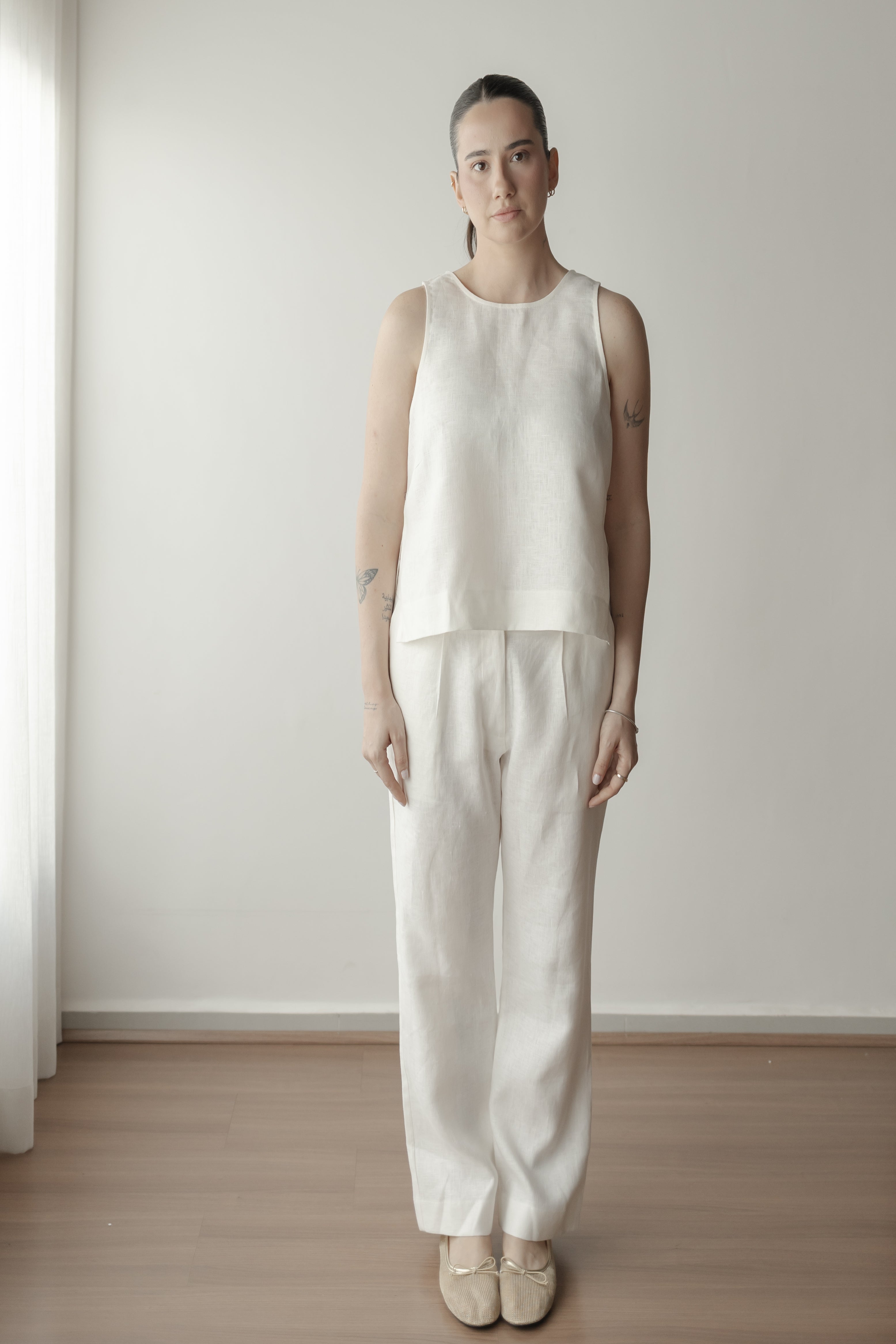 Regata Eduarda 100% Linho